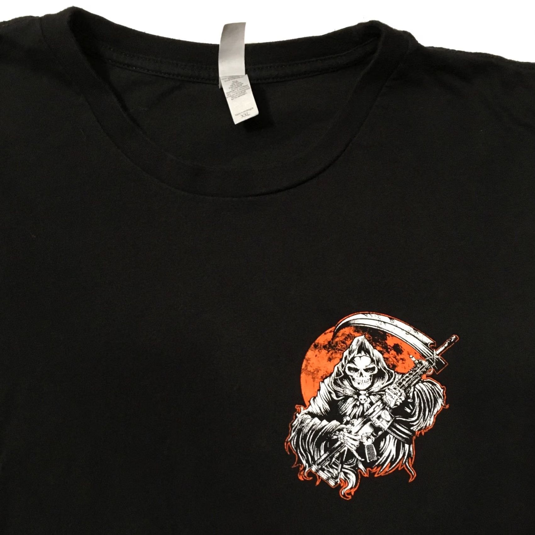 Vintage Guns Offend You? 2nd Amendment Constitution Gun Patriot 2XL Black Short Sleeve T-Shirt Graphic Tee Men US Flag Patriotic Military USA Veterans Mens Size US 39 - 7 Thumbnail