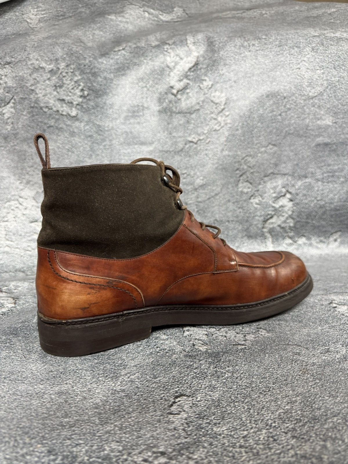 Ermenegildo Zegna zegna ermenegildo couture leather boots shoes lace up Size US 13 / EU 46 - 8 Thumbnail