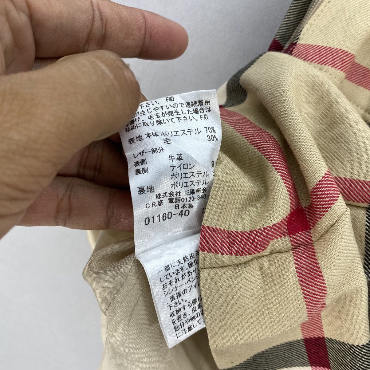 Burberry Burberry London Nova Check Pleated Mini Skirt Size 23" - 11 Thumbnail
