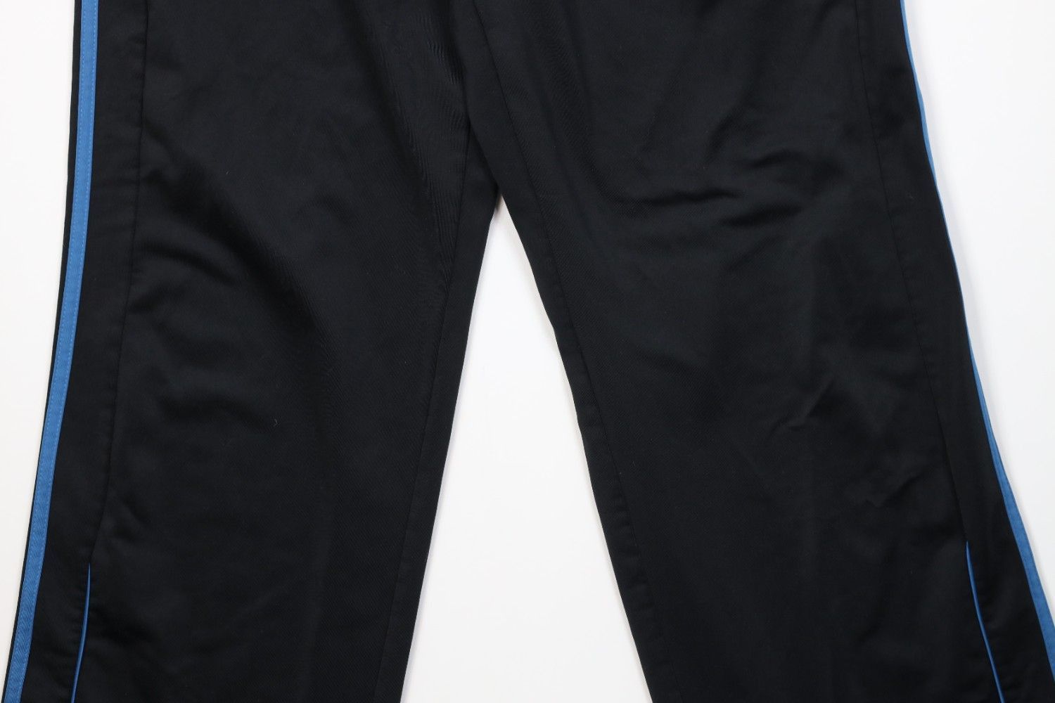 Adidas Vintage Y2K Adidas Striped Wide Leg Sweatpants Pants Black Size US 36 / EU 52 - 3 Thumbnail