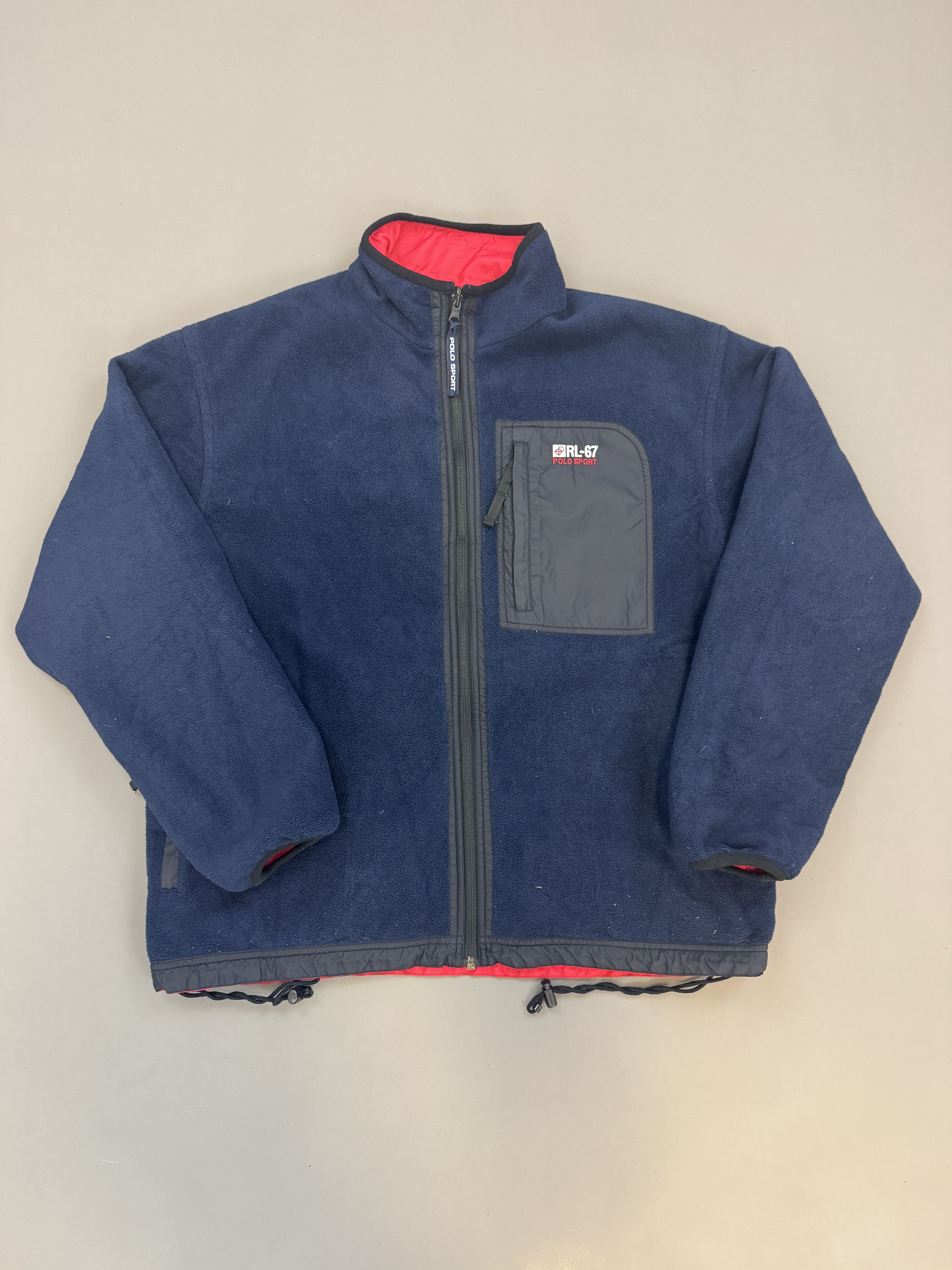 Ralph Lauren Sport Vintage Polo Sport Double-Faced Jacket Size US L / EU 52-54 / 3 - 1 Thumbnail