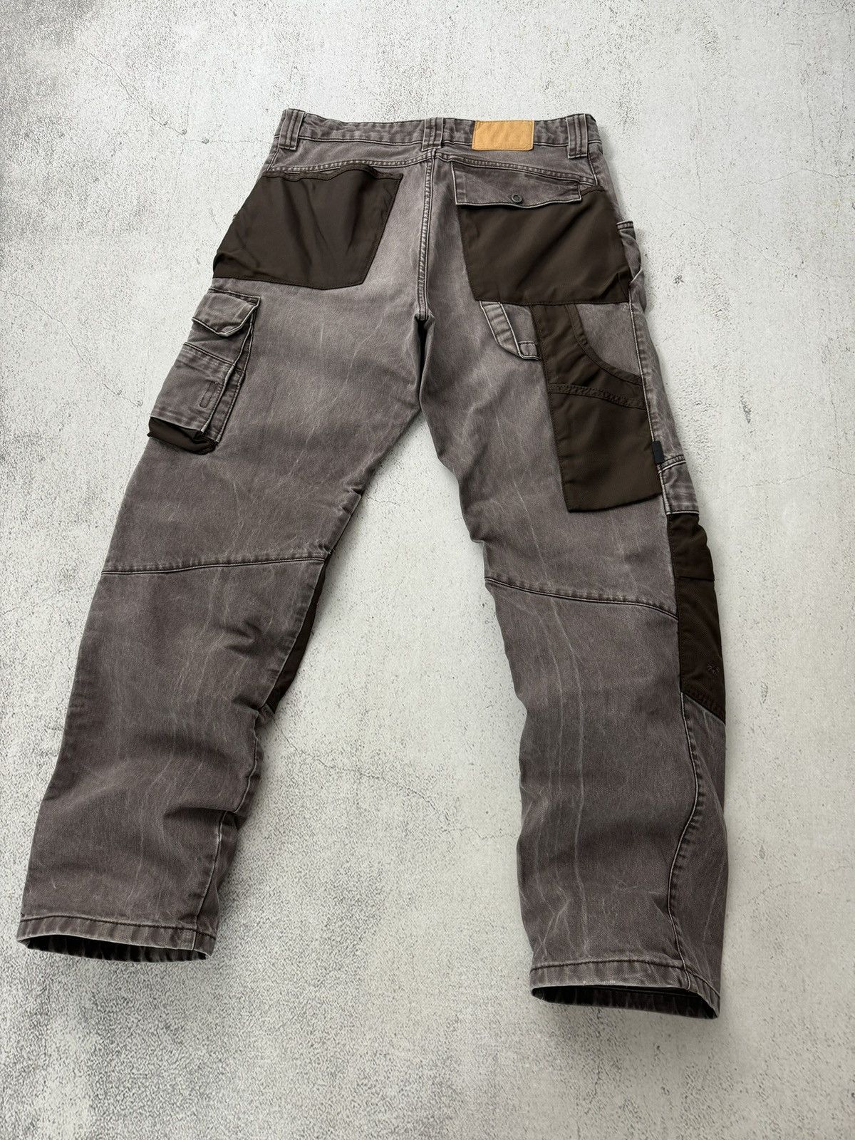 Other Engelbert Strauss Work Brown Cargo Denim Pants Size US 36 / EU 52 - 9 Thumbnail