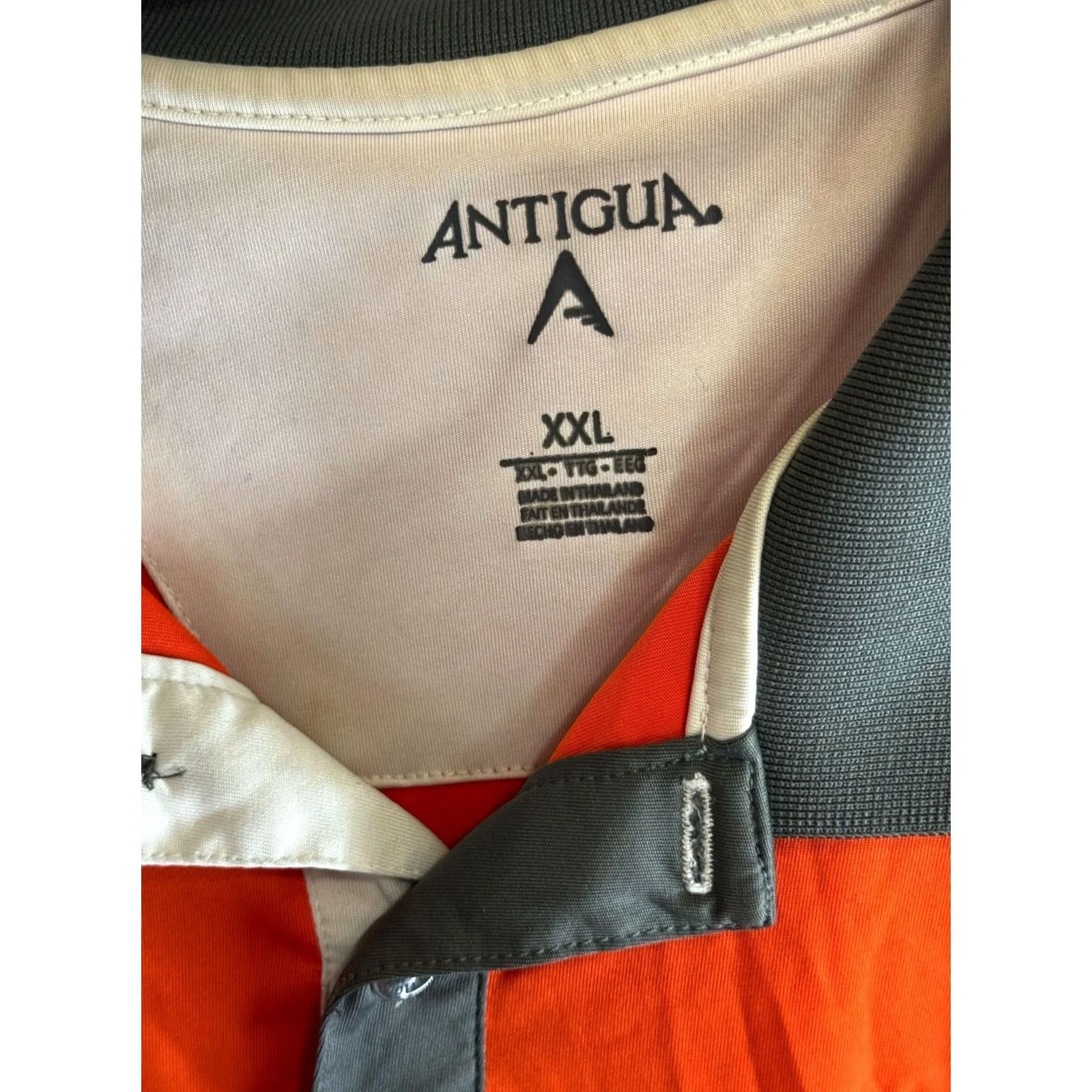 Vintage Antigua Embroidered BG Poly POLO SHIRT 2XL XXL Size US XXL / EU 58 / 5 - 5 Thumbnail