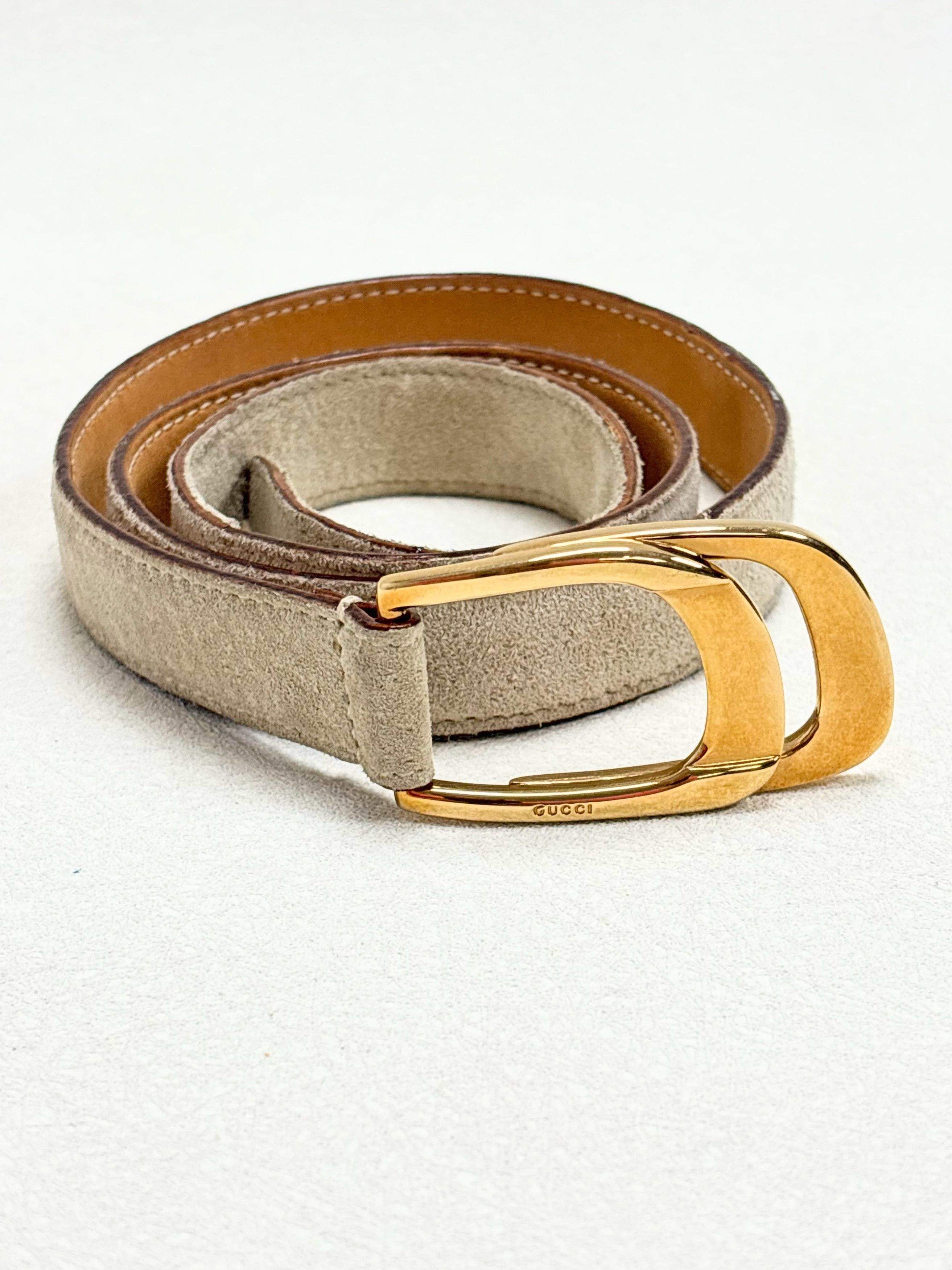 Gucci Ceinture Veau velours Size ONE SIZE - 1 Thumbnail