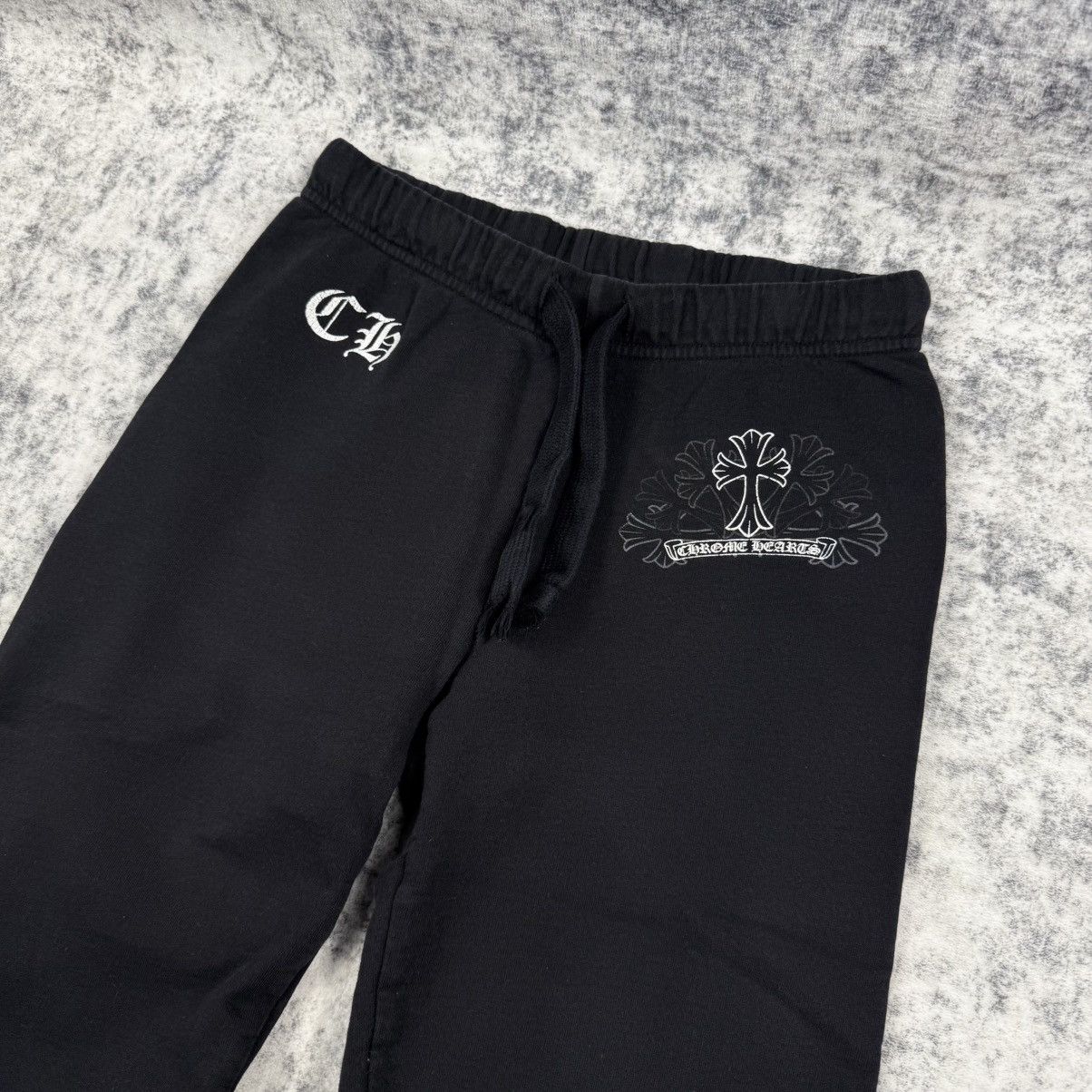 Chrome Hearts Chrome Hearts 7 Cross ‘Black’ Sweatpants Size US 30 / EU 46 - 2 Thumbnail