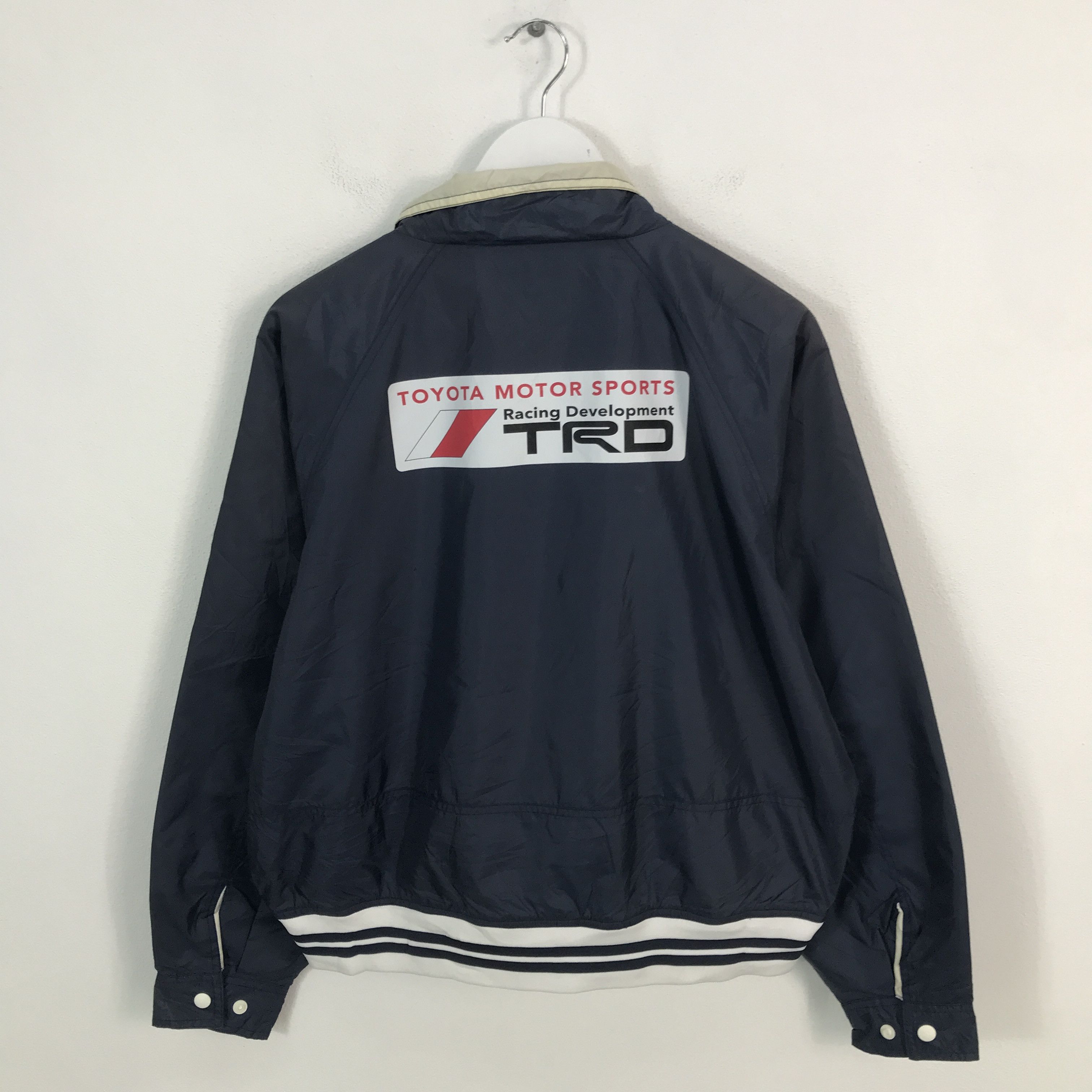 Japanese Brand × Vintage Toyota x Trd racing light jacket bomber style Size US M / EU 48-50 / 2 - 3 Thumbnail