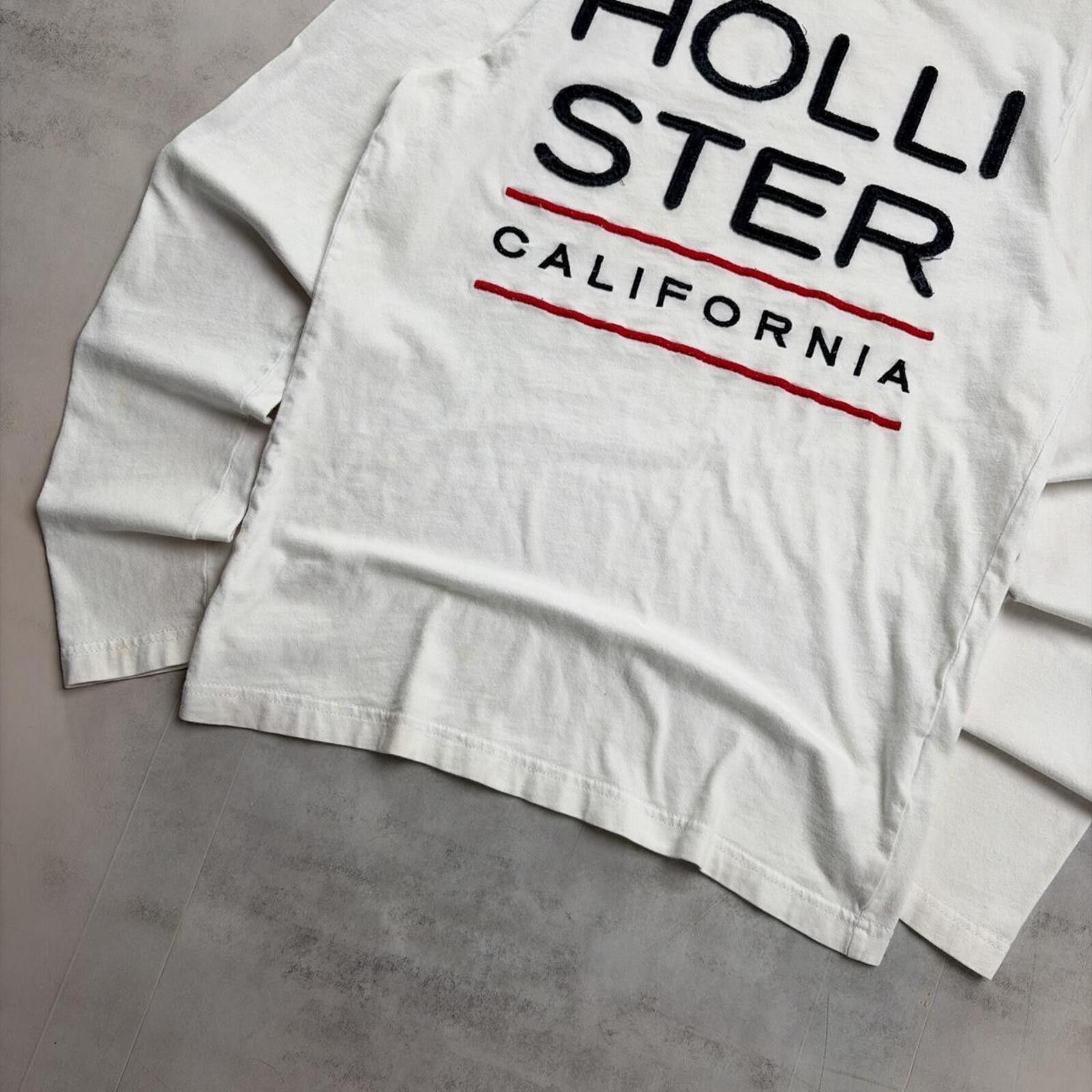 Other Y2K White Hollister Surf Grunge Long Sleeve Shirt Size US S / EU 44-46 / 1 - 4 Thumbnail