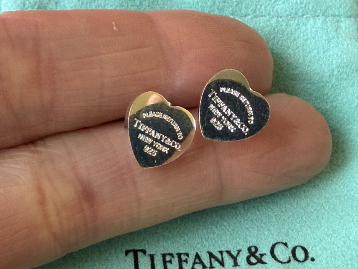 Tiffany & Co. Tiffany & co heart tag stud earring mini Size ONE SIZE - 4 Thumbnail