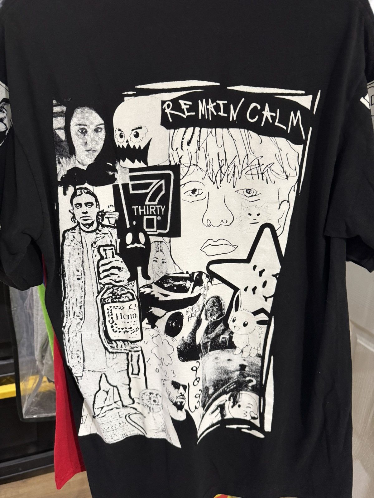 Asspizza Stream Tee Black