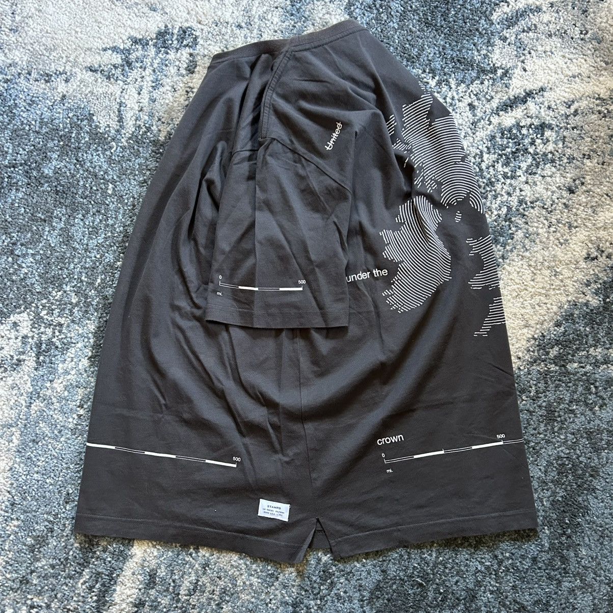 Stampd CHRiS STAMP UNiTED UNDER THE CROWN LiNE MAP MONOCHROME GOTH Size US M / EU 48-50 / 2 - 5 Thumbnail