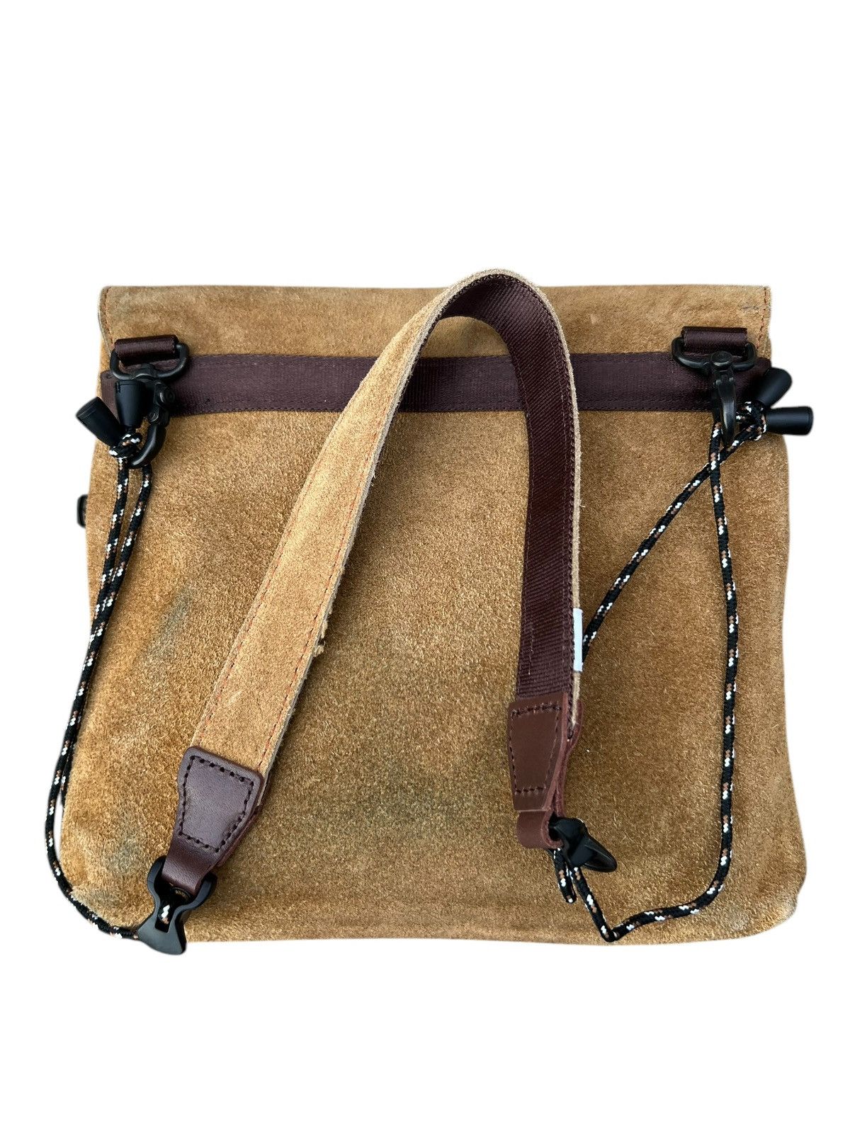 Leather AS2OV Japan Muddy Patina Suede Leather Bag Size ONE SIZE - 11 Thumbnail