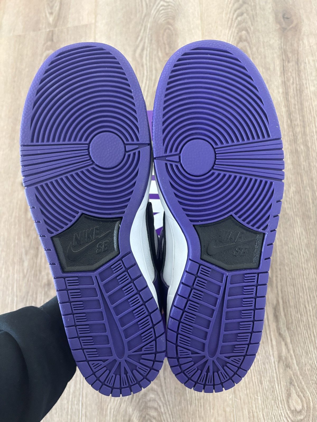 Nike Nike SB Dunk Low Pro Court Purple Size US 11.5 / EU 44-45 - 5 Thumbnail