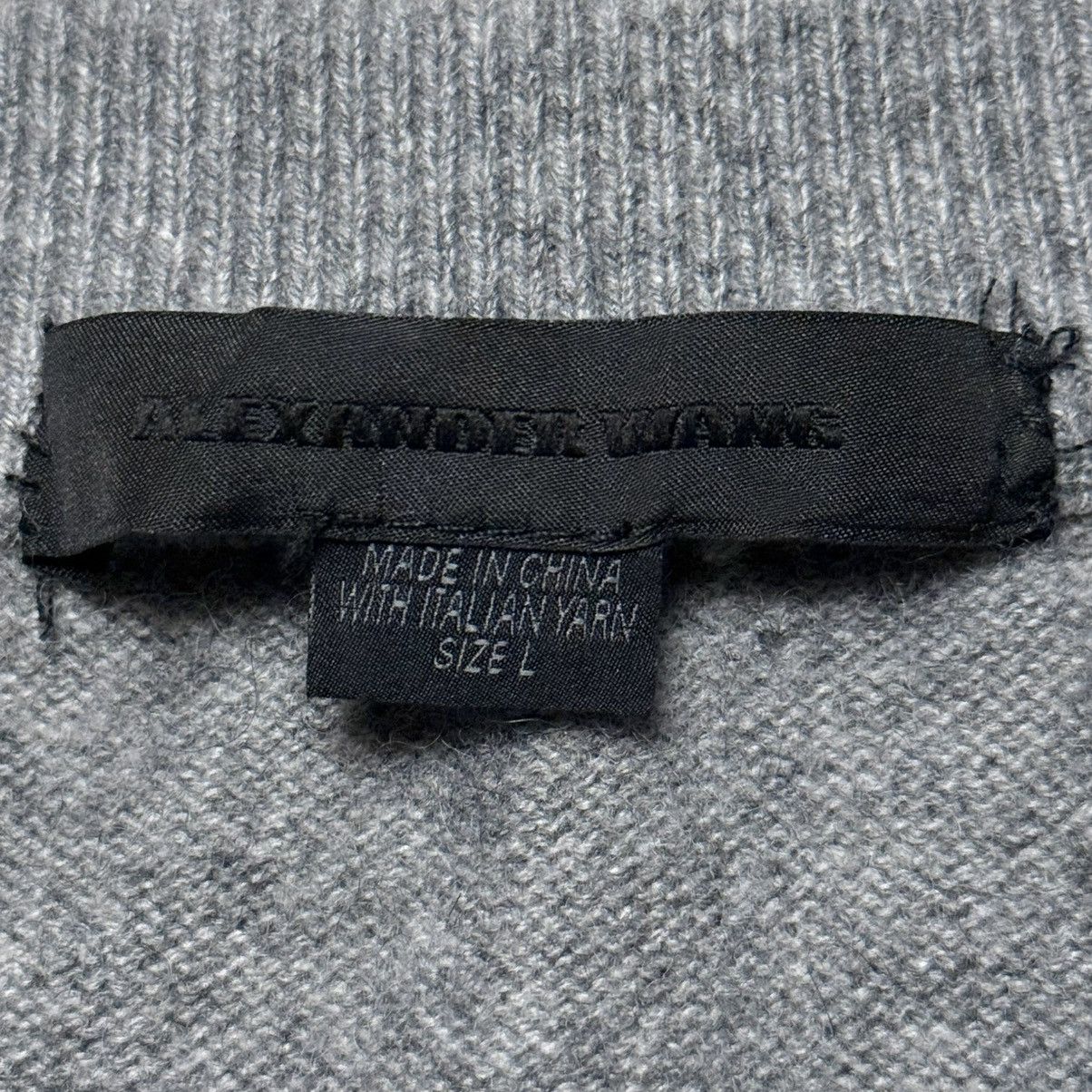 Alexander Wang Alexander Wang Asymmetrical Zip Detail Sweater Dress Size L / US 10 / IT 46 - 4 Thumbnail