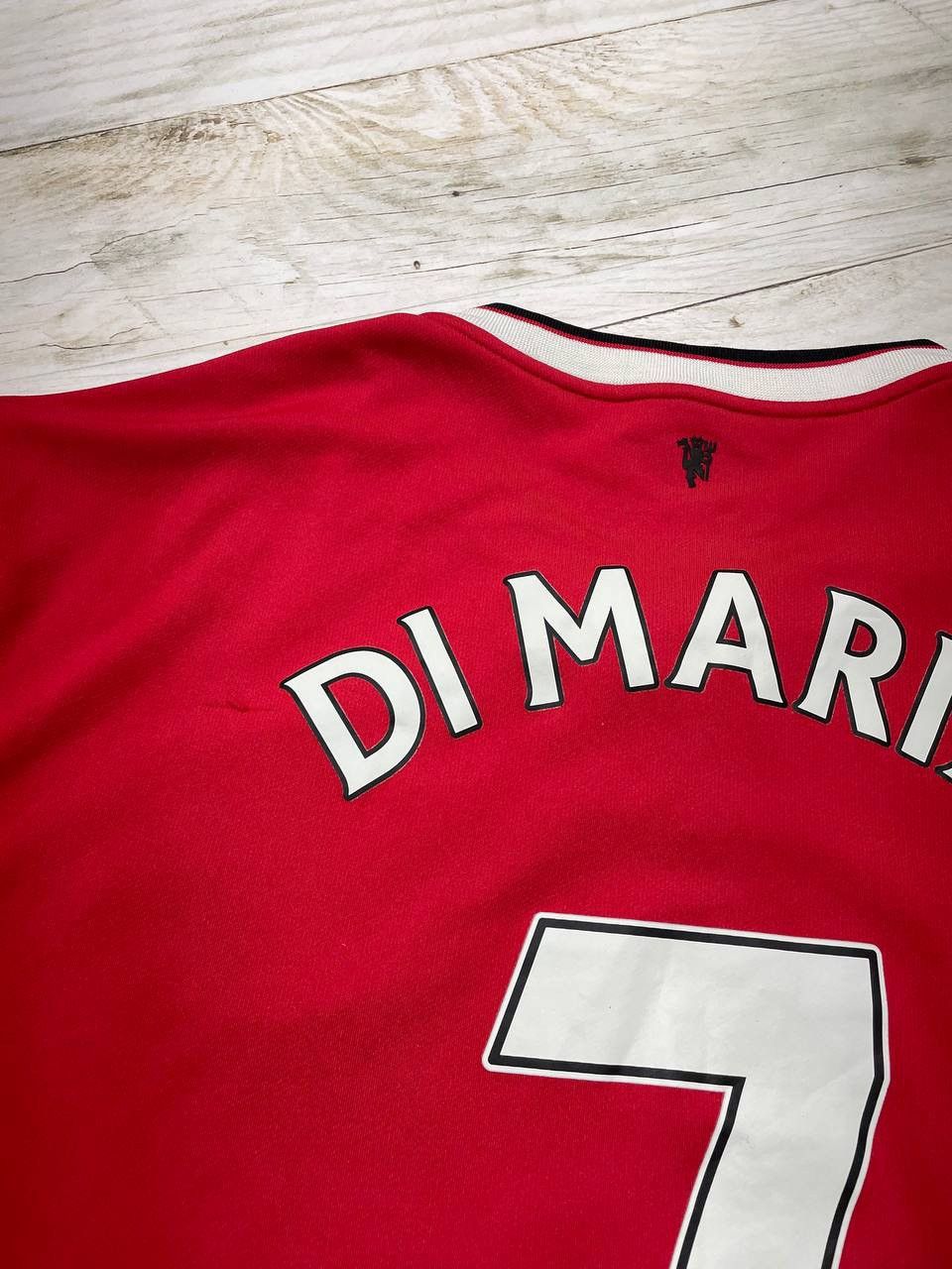 Nike Nike Manchester United 2014 2015 Di Maria #7 Home Shirt Size US XXL / EU 58 / 5 - 5 Thumbnail