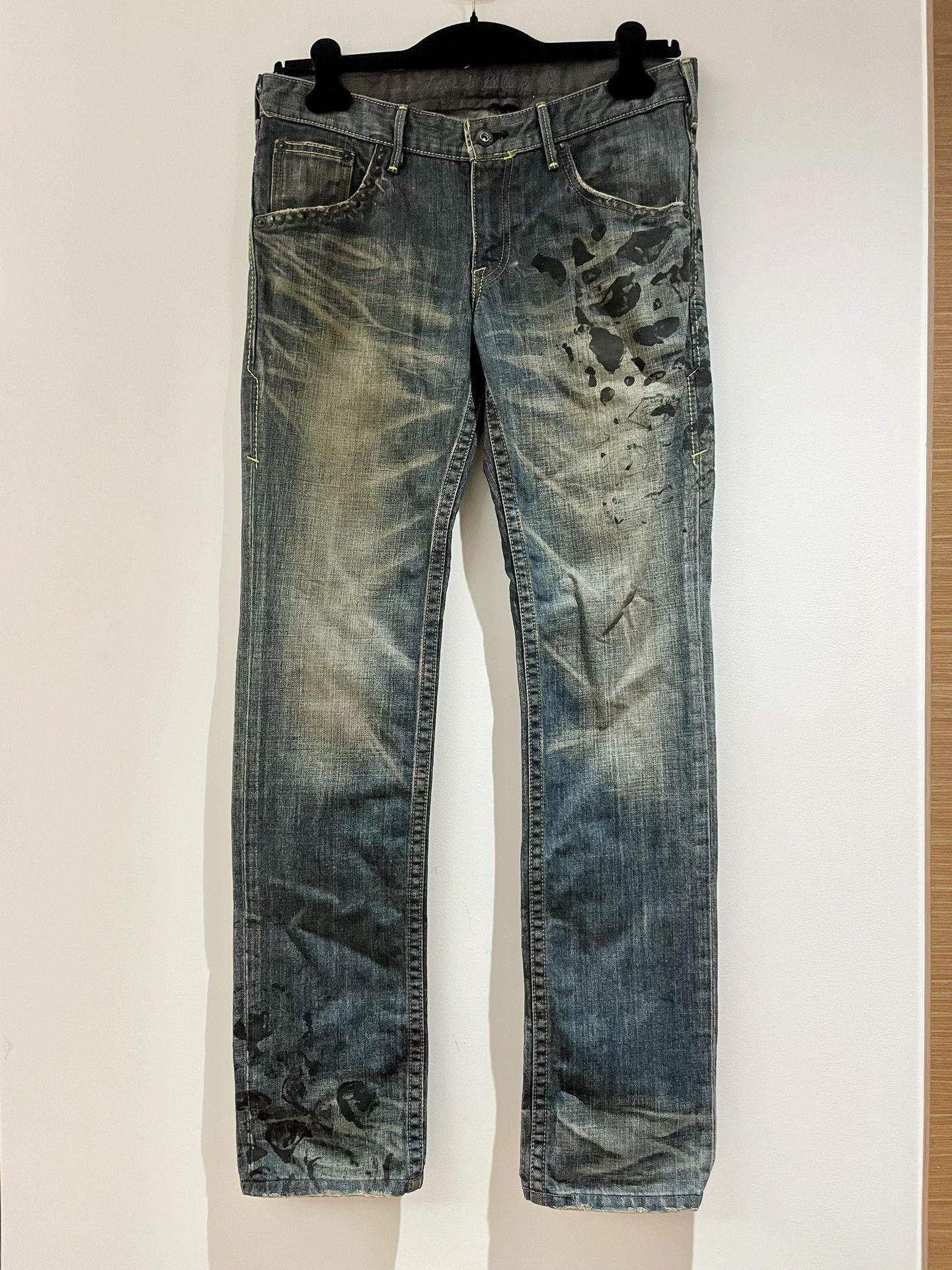 Levi's LEVI'S Black Star Ultra Low Rise 30 Japan Size US 30 / EU 46 - 1 Thumbnail