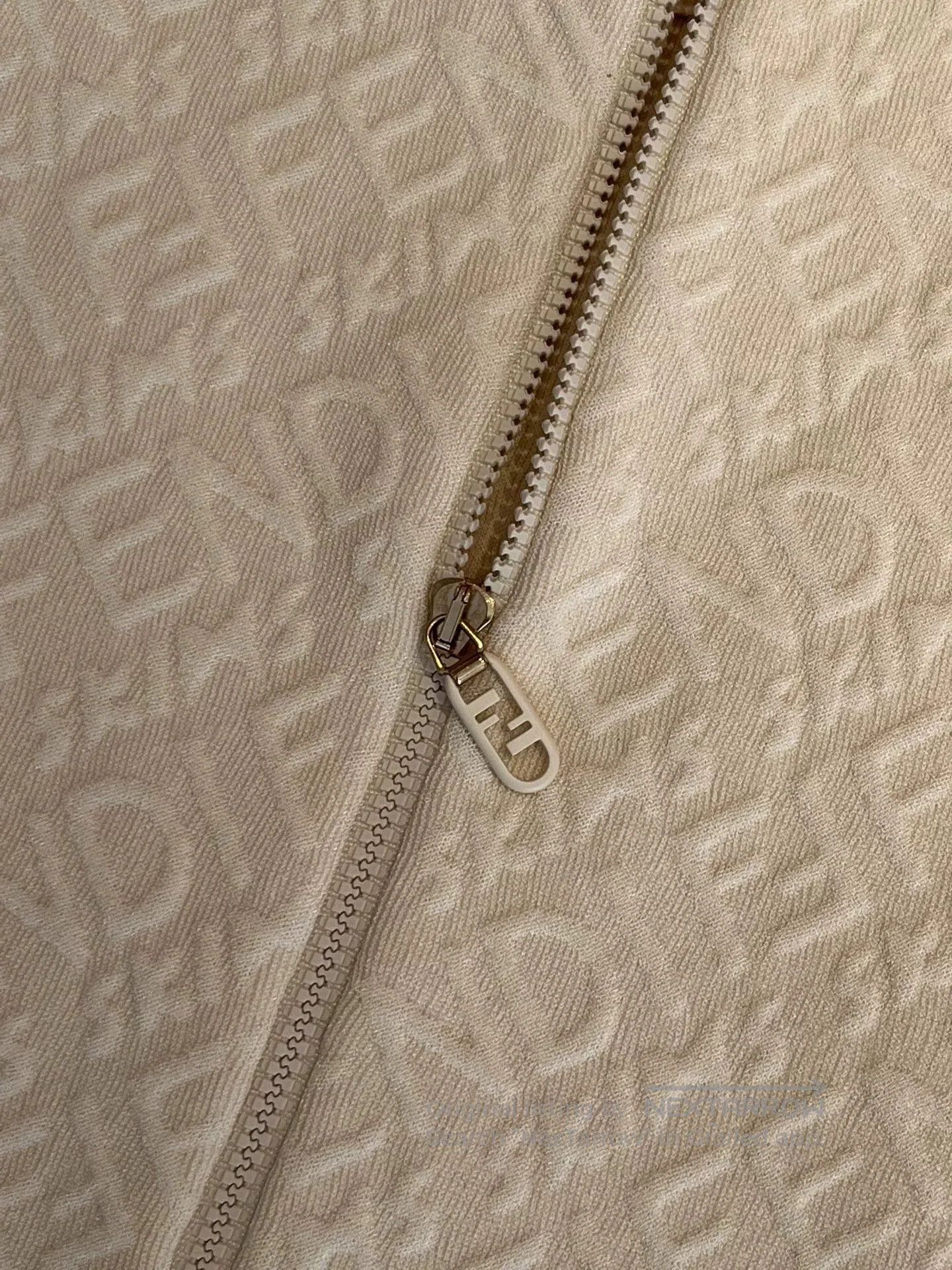 Fendi FENDI White Logo Knit Dress. Size US S / EU 44-46 / 1 - 3 Thumbnail