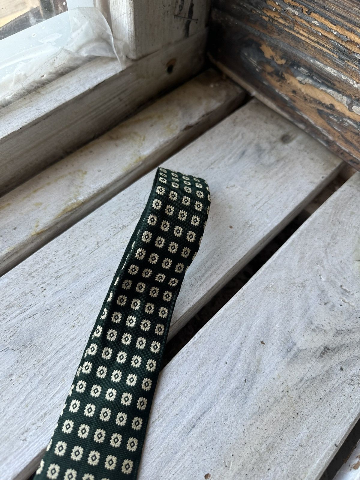 Designer × Hugo Boss 🚨RARE Hugo Boss Tie old money style Blue luxury monogram Size ONE SIZE - 7 Thumbnail