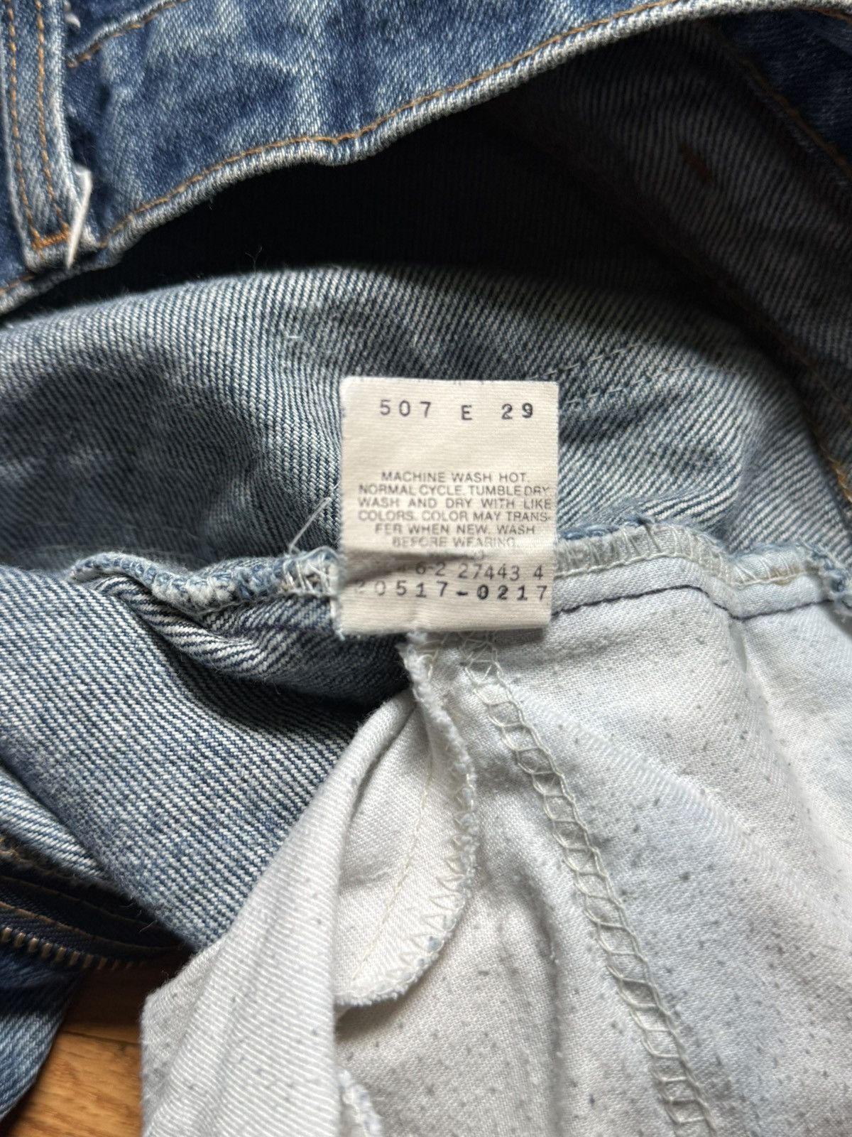 Levi's Levi's 517 Orange Tab Vintage Denim Size US 33 - 12 Thumbnail