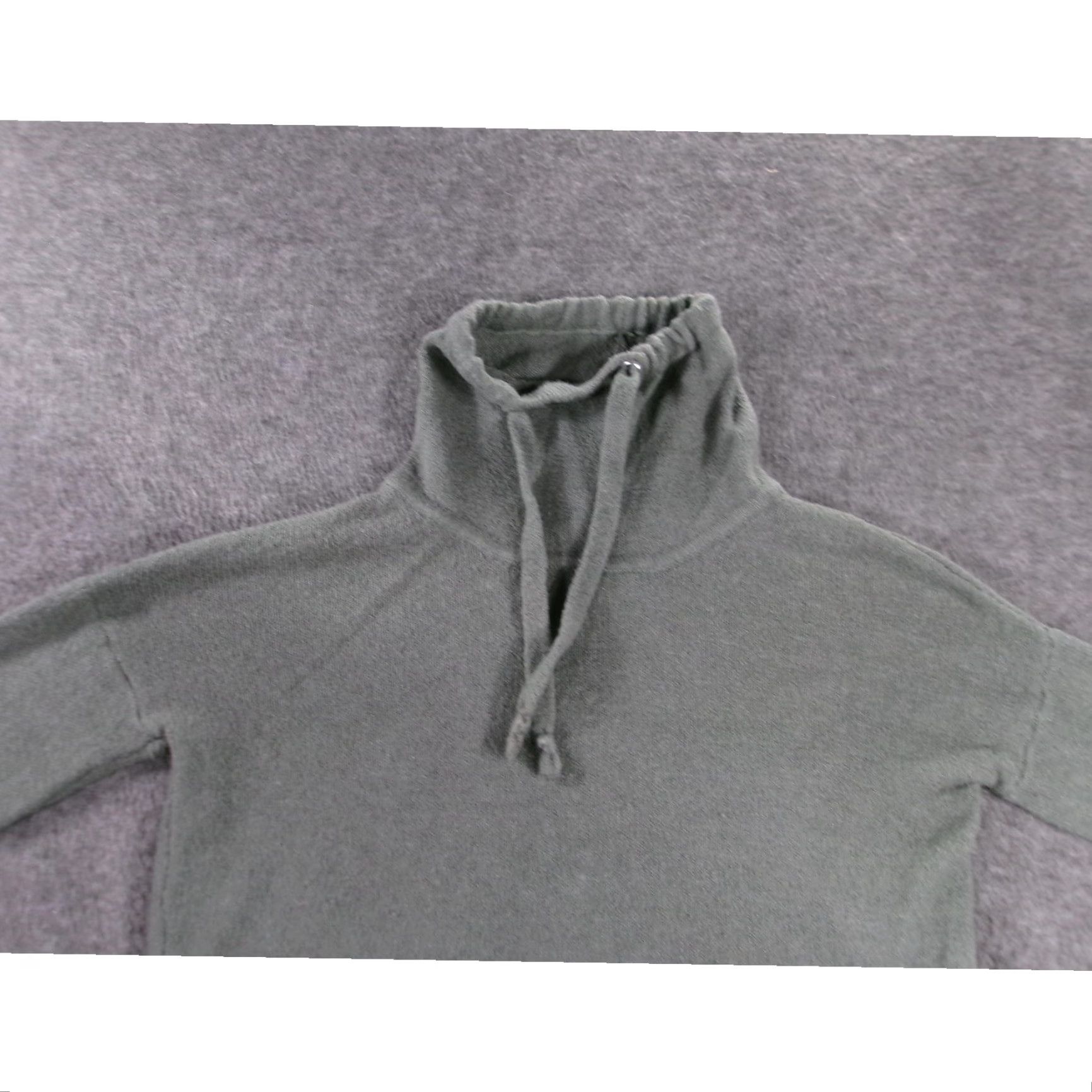 Vintage VINTAGE Ruby Moon Women's Sweater Pullover Small Heathered Grey Long Sleeve Cowl Neck Knit Loungewear Winter Size S / US 4 / IT 40 - 2 Thumbnail
