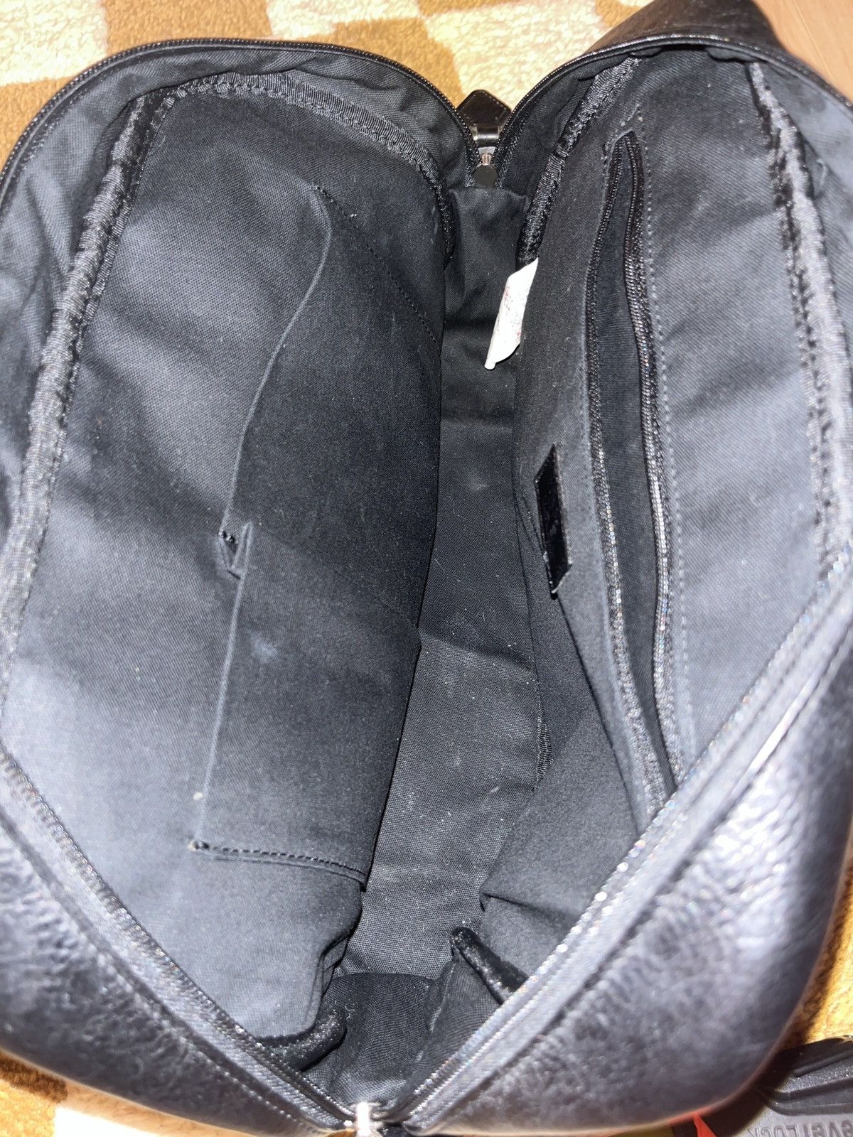 Y's Y’s Black Leather Bowler Bag Size ONE SIZE - 7 Thumbnail