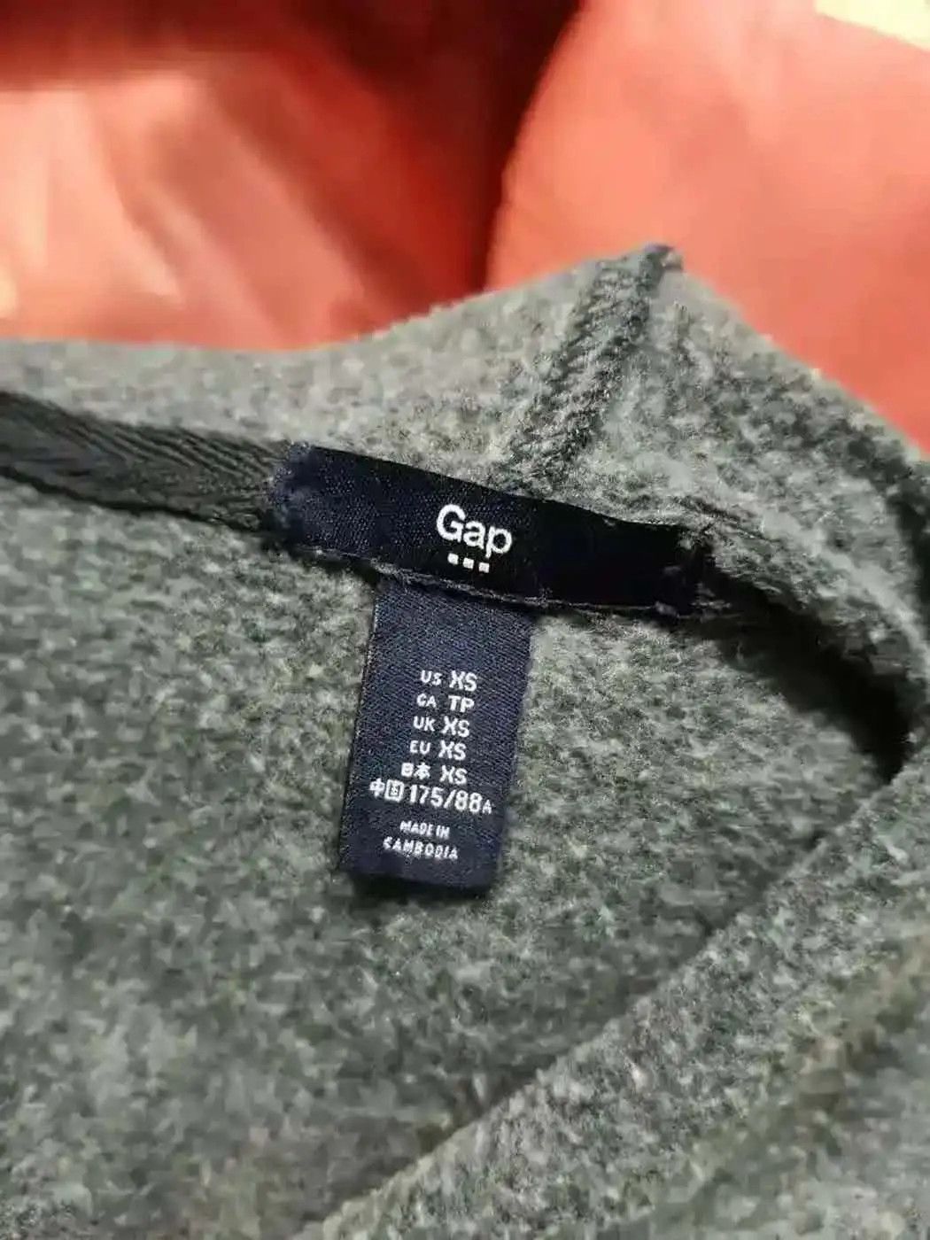 Gap Vintage GAP Big Logo Sweatshirt Hoodie Size US XS / EU 42 / 0 - 3 Thumbnail