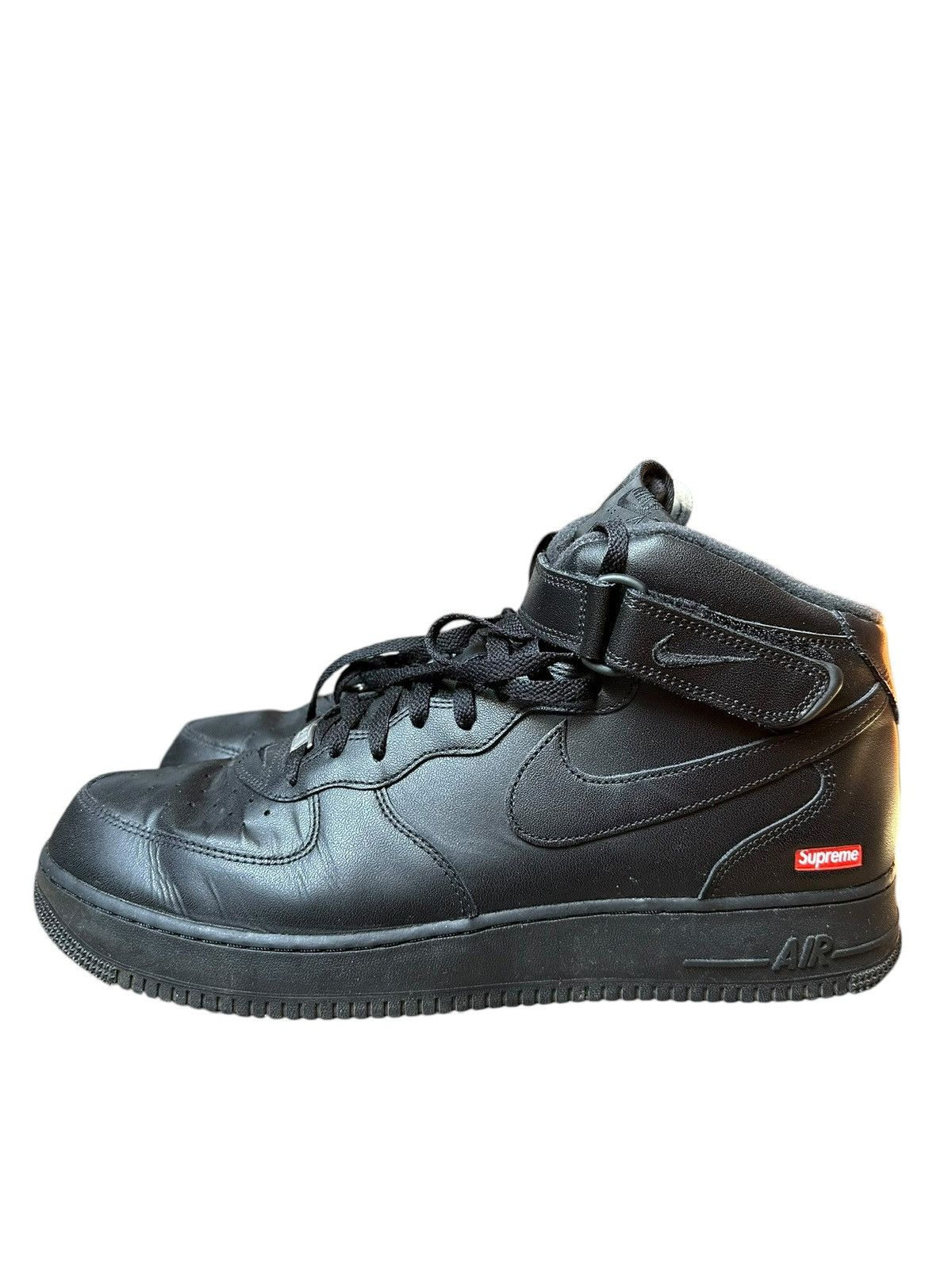 Nike × Supreme Nike x supreme air force high black very rare Size US 15 / EU 48 - 5 Thumbnail