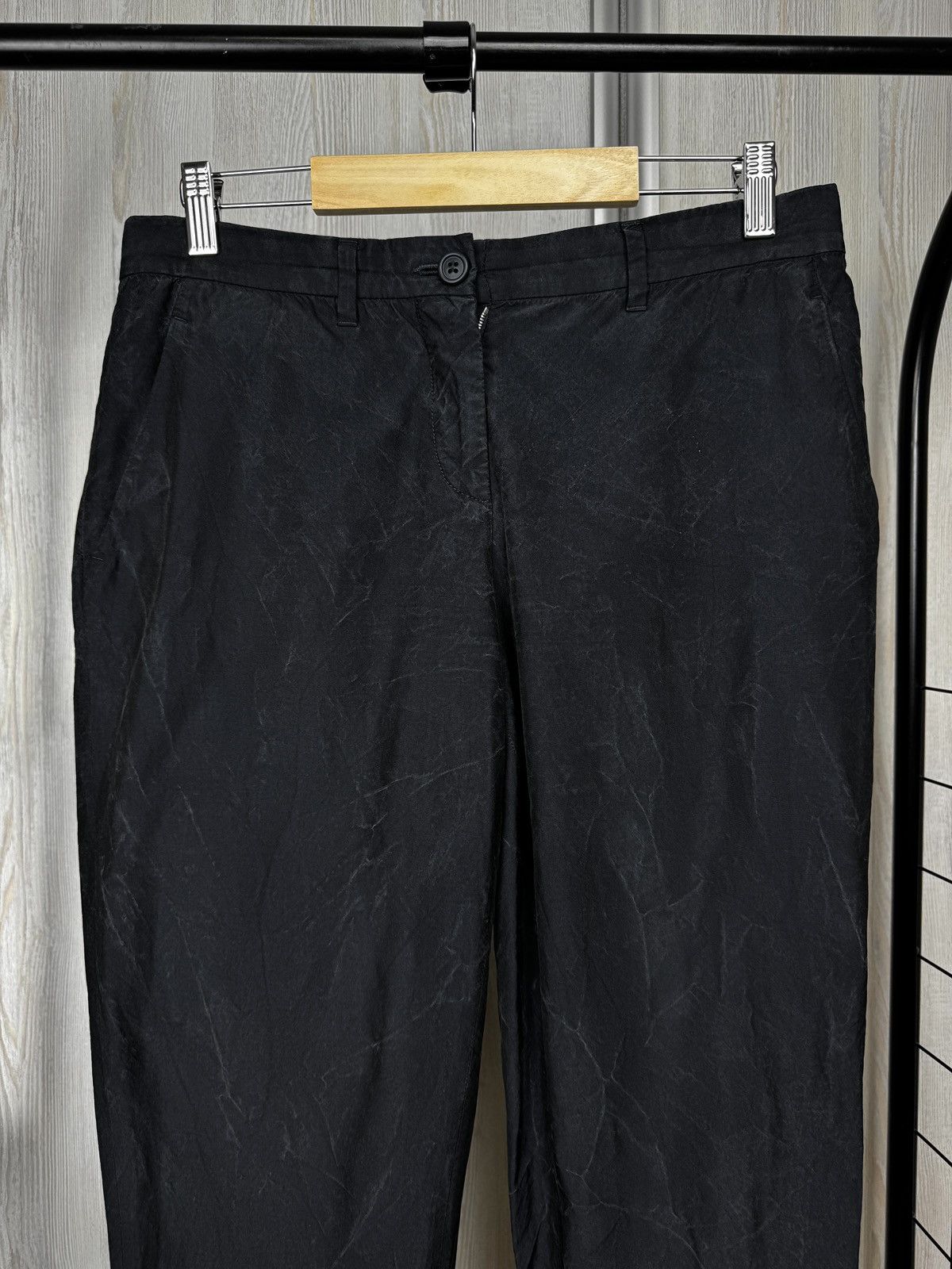 Miu Miu Miu Miu navy blue faded chino made in Italy pants size 42 Size 28" / US 6 / IT 42 - 3 Thumbnail