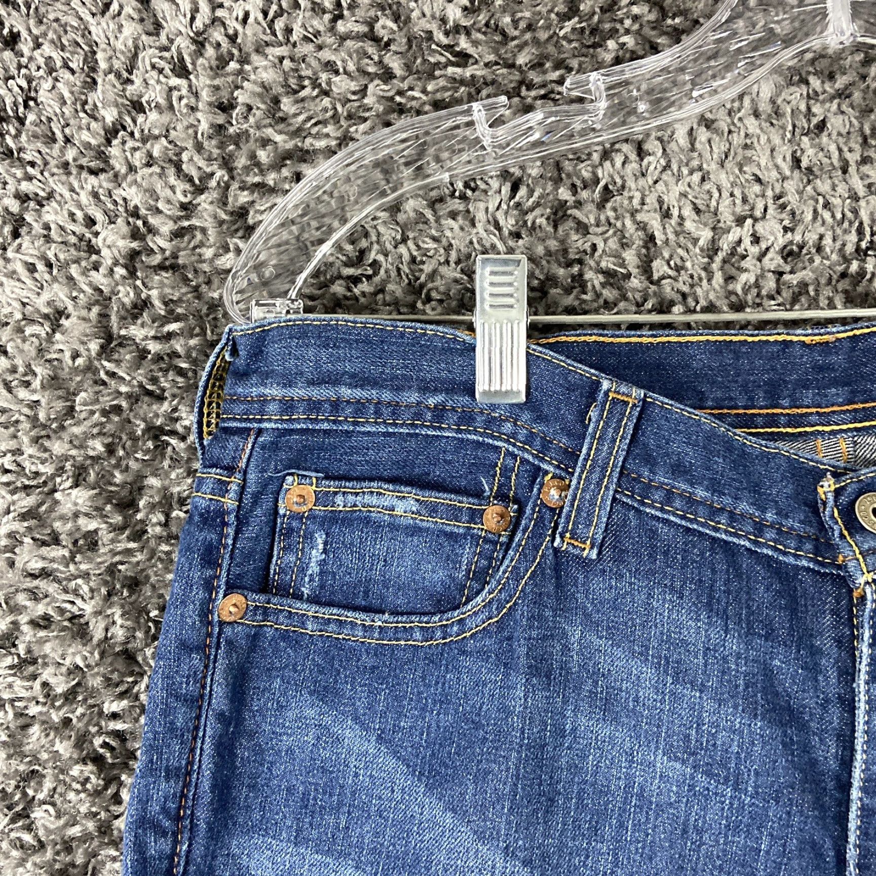 Polo Ralph Lauren Polo Ralph Lauren Kelly Jean Straight Stretch Blue Jeans Women’s 10 Regular Blue Size 32" / US 10 / IT 46 - 3 Thumbnail