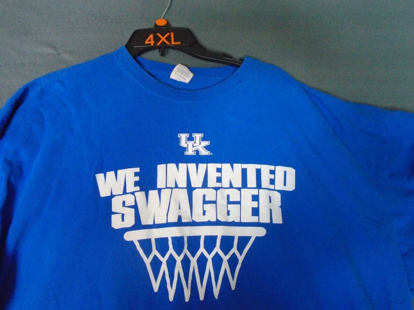 The Unbranded Brand Kentucky Swagger Mens Blue Print Short Sleeve Tee Size 4XL Size US XXL / EU 58 / 5 - 2 Thumbnail