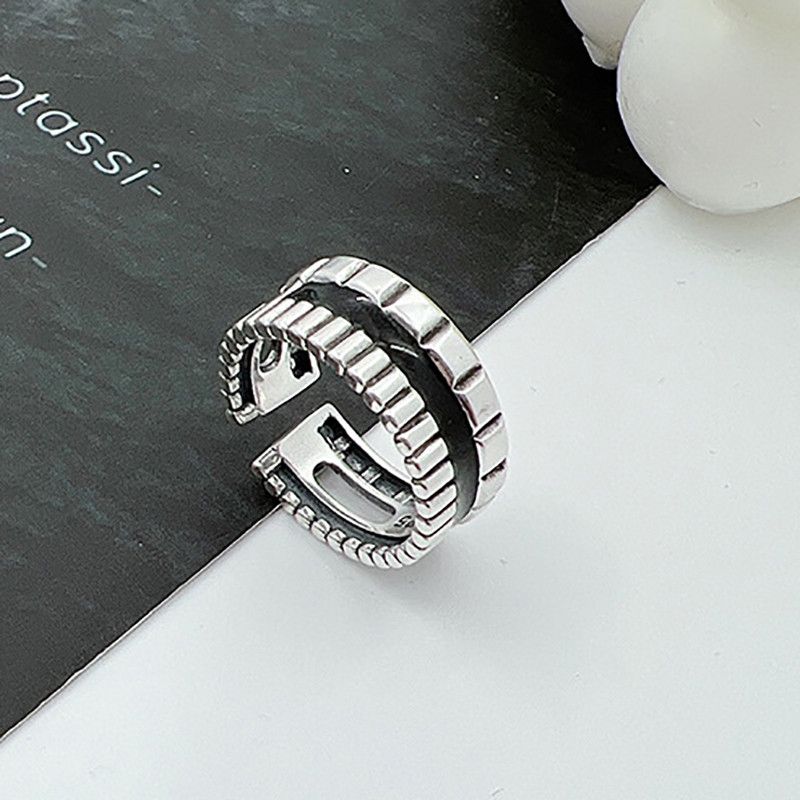 Jewelry Creative Geometric Handmade Ring Size ONE SIZE - 1 Thumbnail
