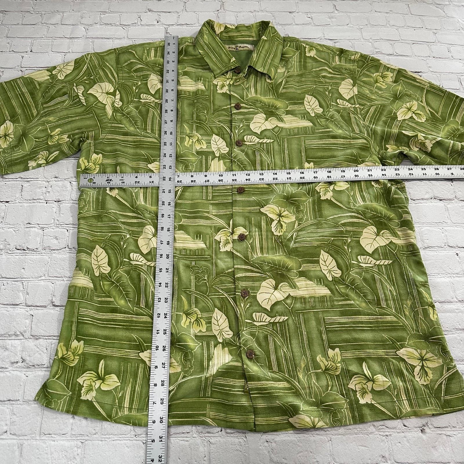 Tommy Bahama Tommy Bahama button-down short sleeve Shirt 100% silk Size US XL / EU 56 / 4 - 3 Thumbnail