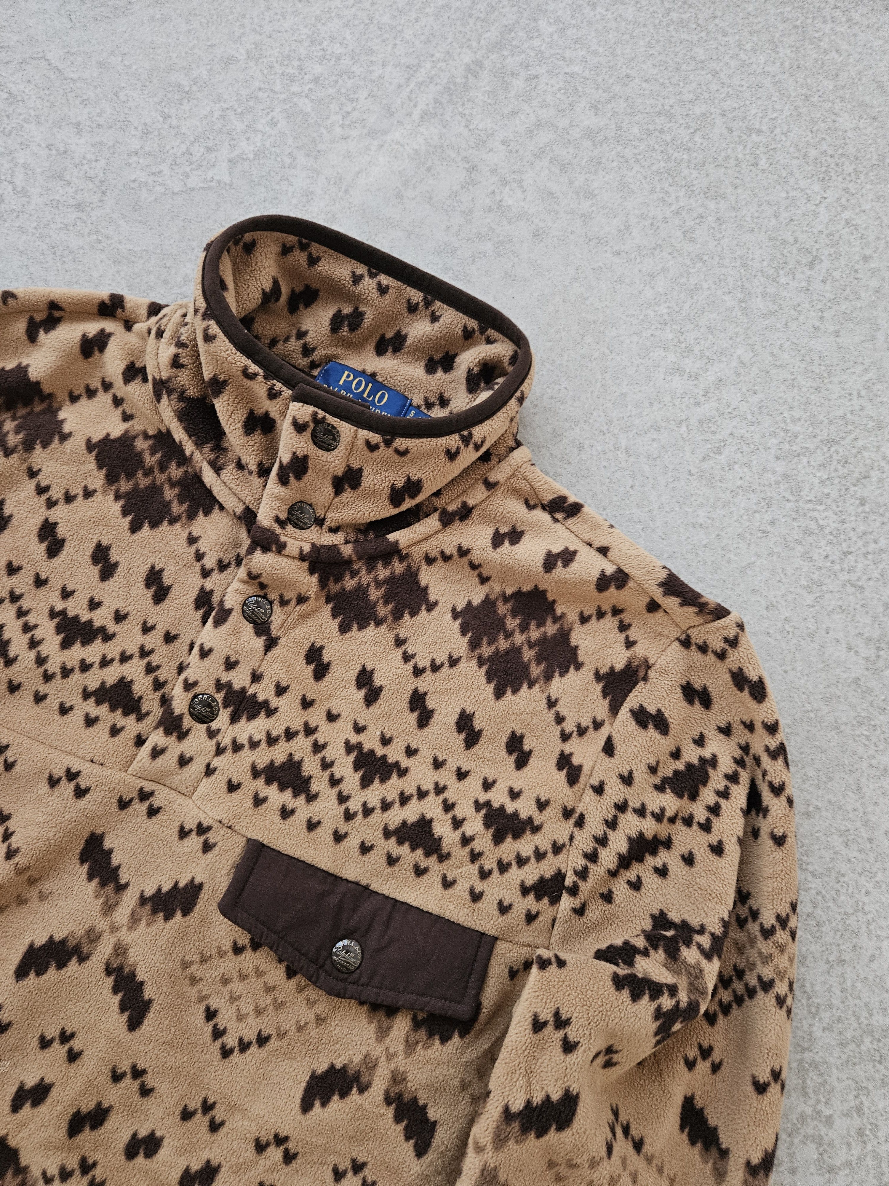 Polo Ralph Lauren Polo Ralph Lauren Fair Isle-Inspired Fleece Pullover Size US S / EU 44-46 / 1 - 5 Thumbnail
