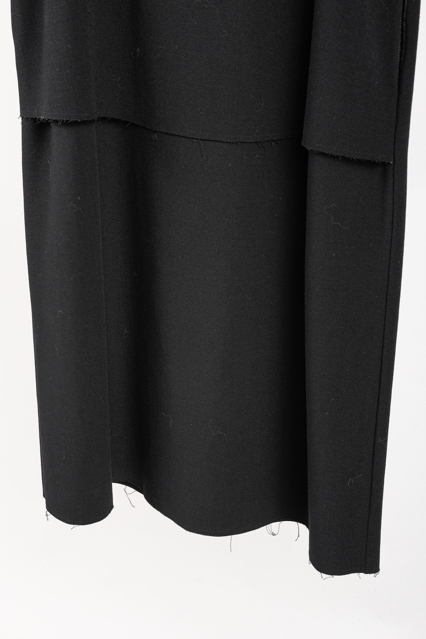 Sara Lanzi Sarah Lanzi AW/16 Minimalist Black Layered Sleeveless Dress Size M / US 6-8 / IT 42-44 - 6 Thumbnail