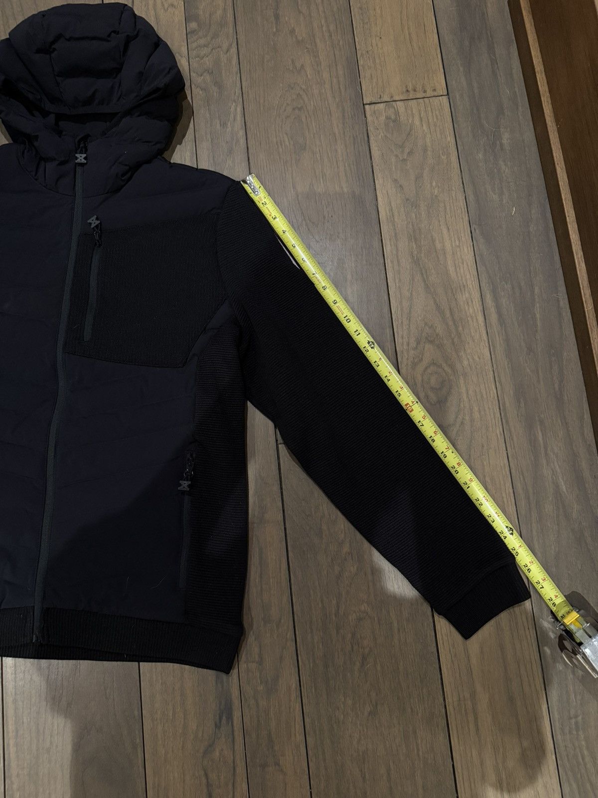 Other Black Strauss ‘Motion Ten’ Hybrid Hoodie Puffer Size US M / EU 48-50 / 2 - 9 Thumbnail