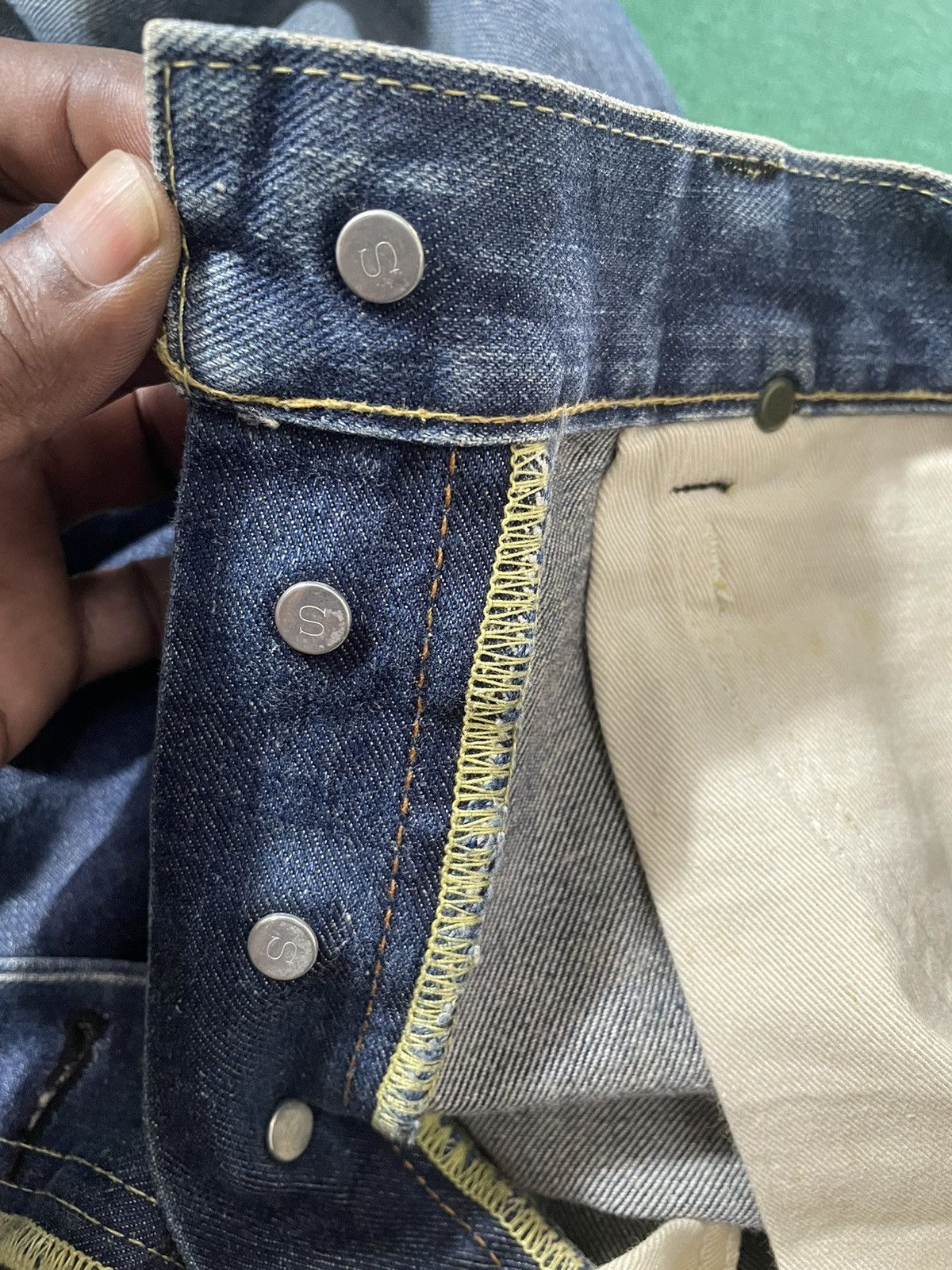 Vintage Vintage Sugar Cane x Lee Selvage Jeans Size US 30 / EU 46 - 7 Thumbnail