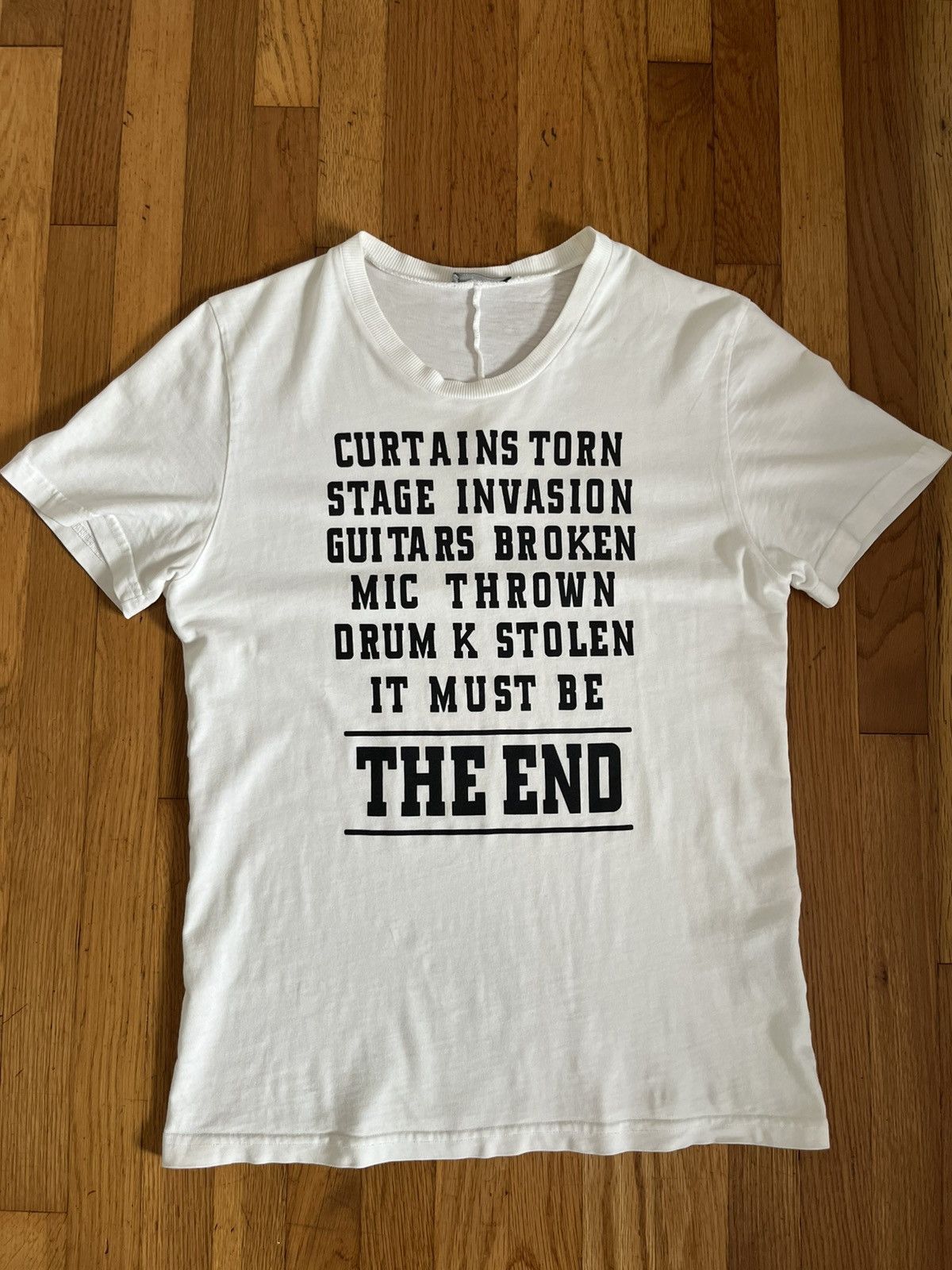 Dior × Hedi Slimane Dior Homme The End T-Shirt | Grailed