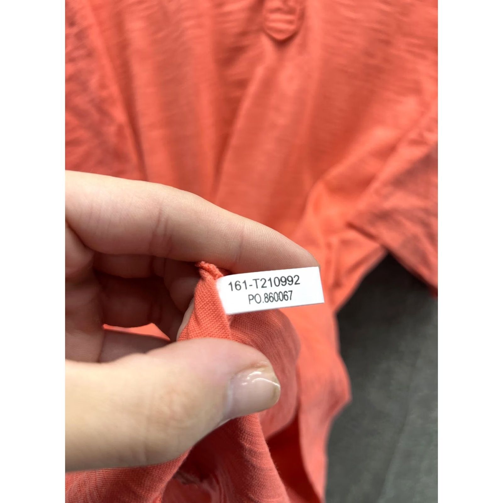 Tommy Bahama Tommy Bahama Polo Shirt Mens XL Orange Solid Pima Cotton Short Sleeve Casual Beach Size US XL / EU 56 / 4 - 3 Thumbnail