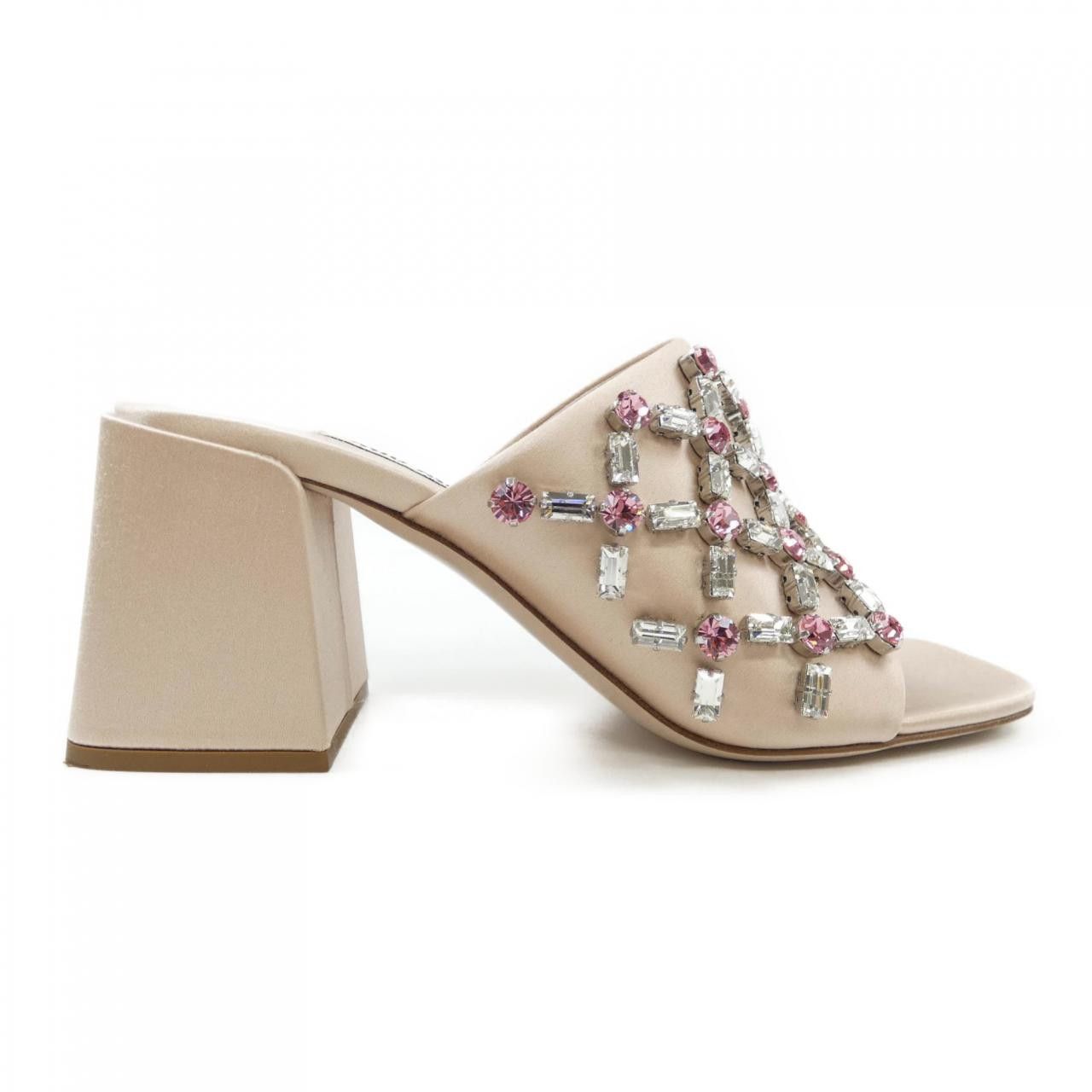 Miu Miu Miu Miu Miu Miu Sandals Leather Shoes 5XX518 DUTY FREE for USA Size ONE SIZE - 1 Thumbnail