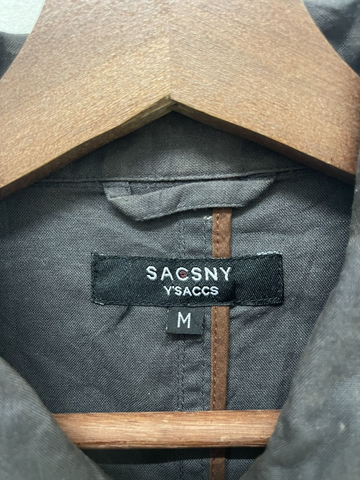 Japanese Brand Avant- Garde SACSNY Light Thin Jacket Yohji Yamamoto Japan Size US M / EU 48-50 / 2 - 5 Thumbnail