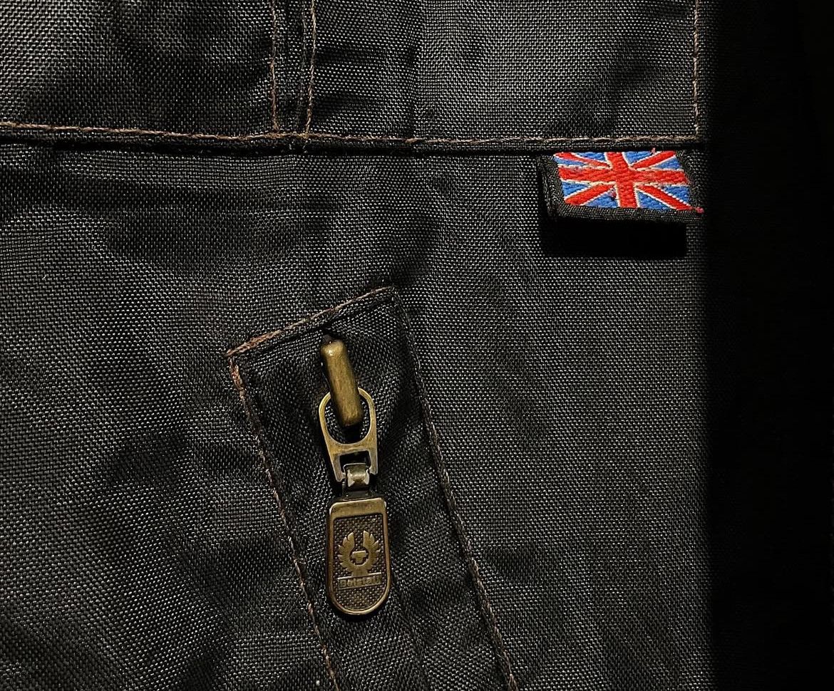 Belstaff 1990s Belstaff Gangster Gold Label Racemaster Waxed Nylon Size US M / EU 48-50 / 2 - 5 Thumbnail