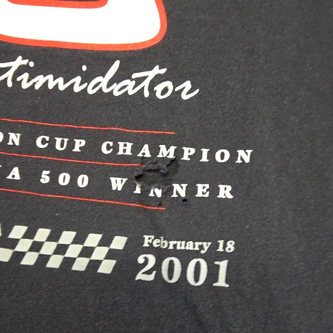 Delta Vintage Dale Earnhardt Intimidator NASCAR Shirt Black XL Y2K Size US XL / EU 56 / 4 - 3 Thumbnail