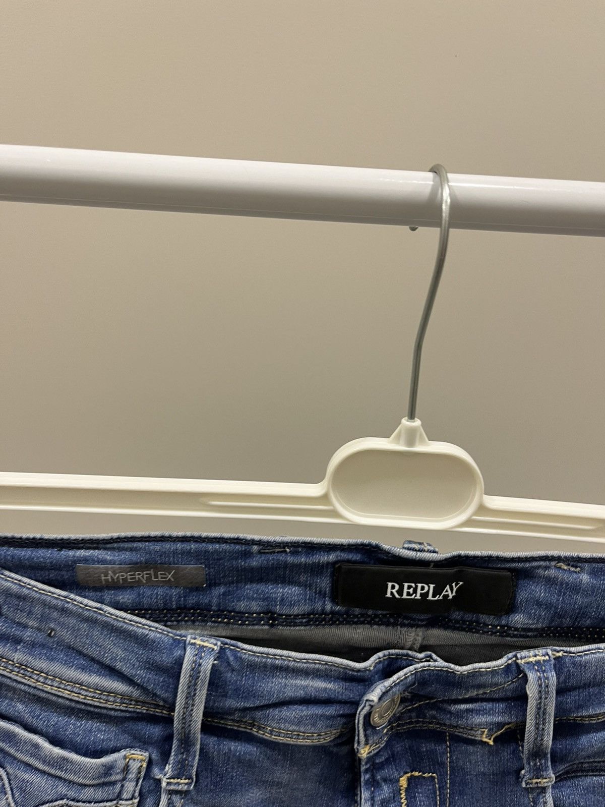 Replay Replay Anbass Blue Jeans Size 31/32 Size US 31 - 3 Thumbnail