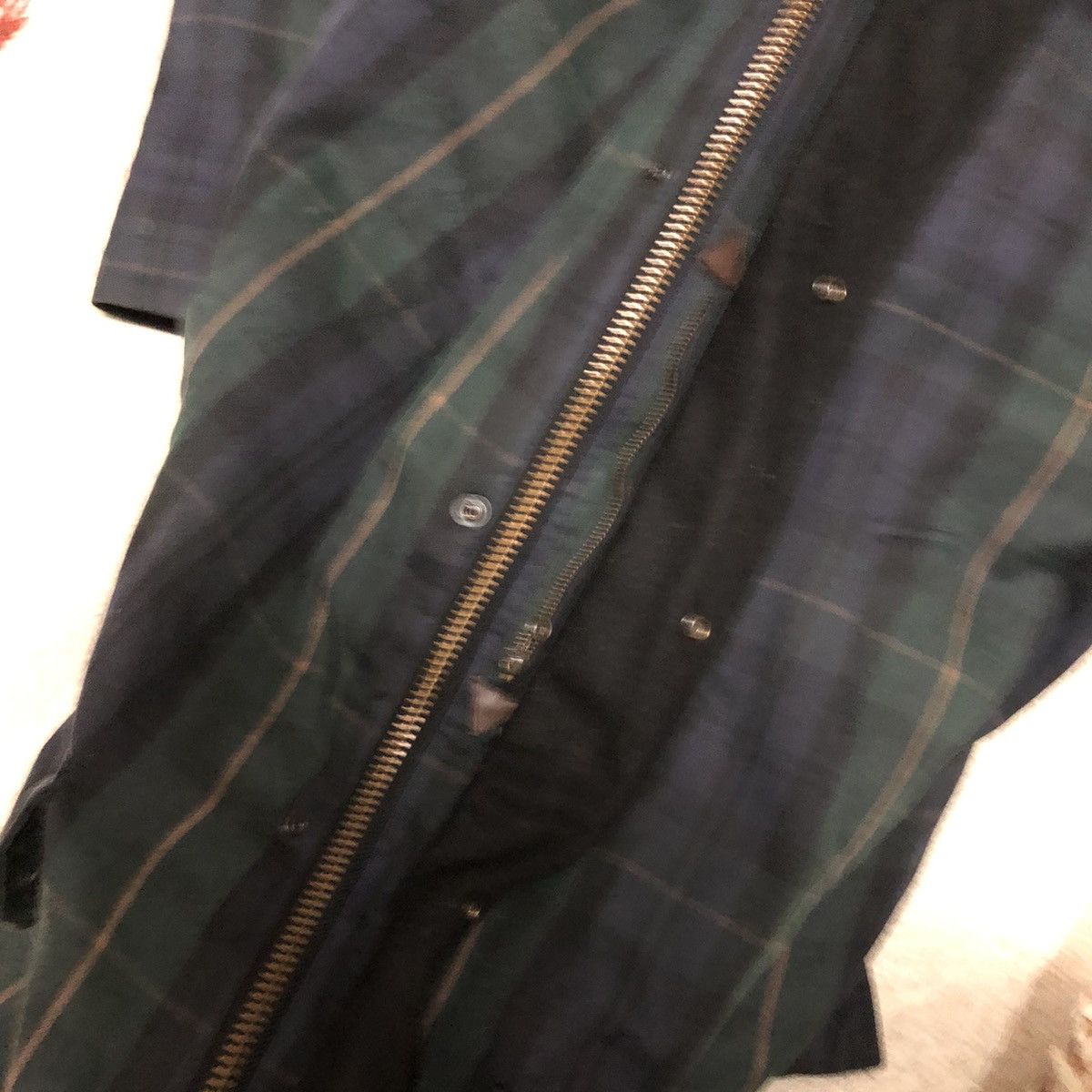 Polo Ralph Lauren × RRL Ralph Lauren × Vintage Tartan Ralph chore coat wax RL polo jacket Barbour like Size US L / EU 52-54 / 3 - 7 Thumbnail