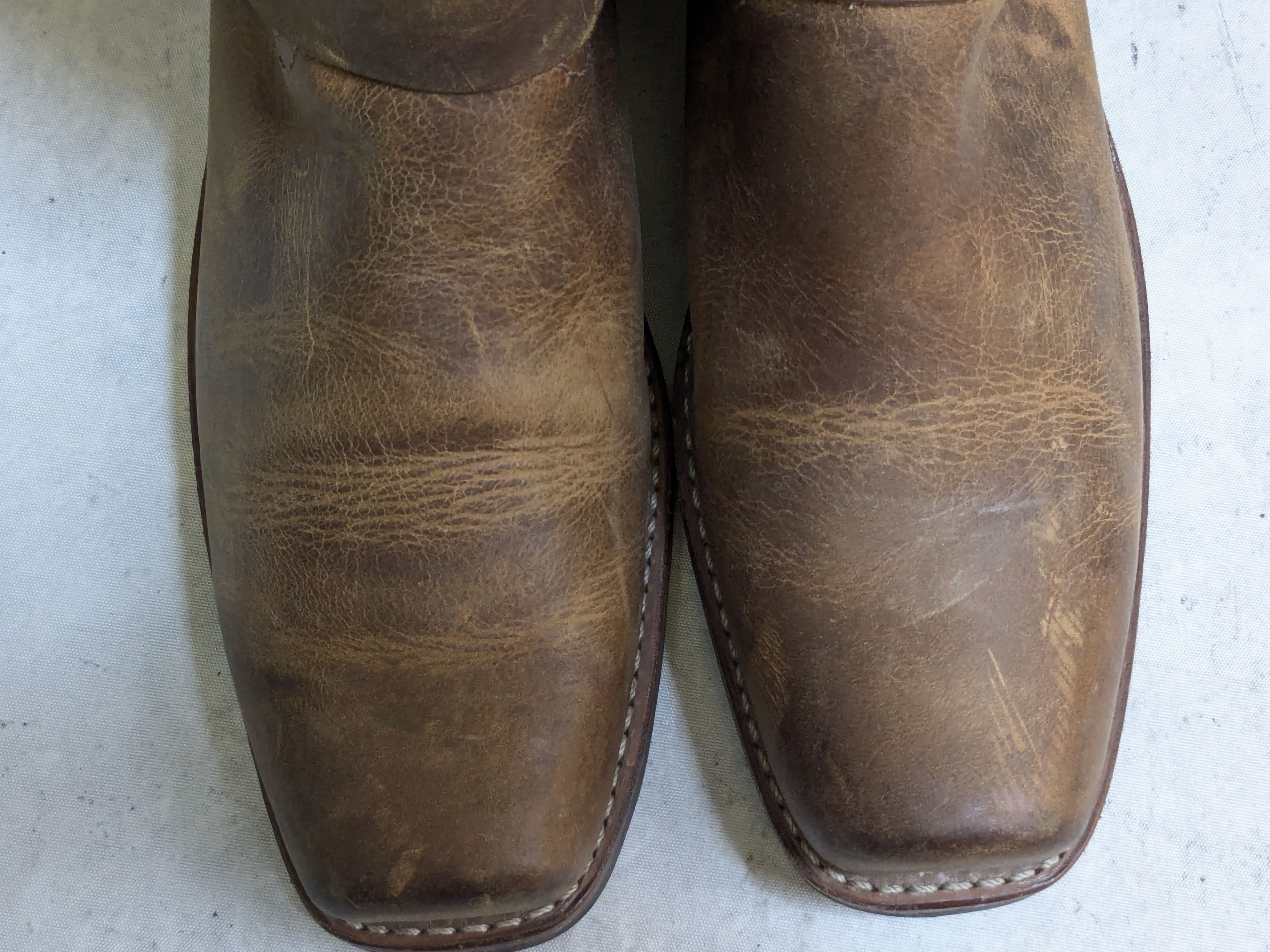 Frye Frye Harness Boots Brown 8 Leather USA Strap Buckle Size US 8 / EU 41 - 5 Thumbnail