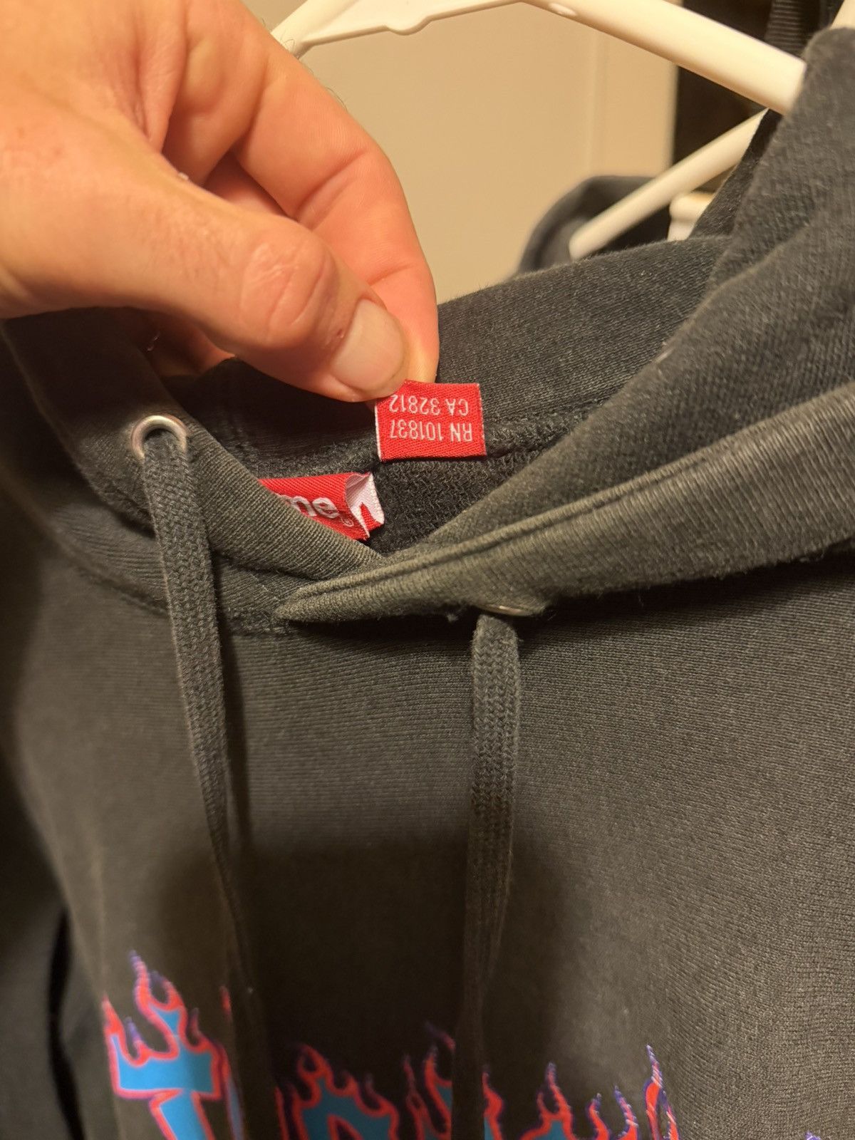 Supreme × Thrasher Preloved Supreme x Thrasher Hoodie 2015 medium Size US M / EU 48-50 / 2 - 3 Thumbnail