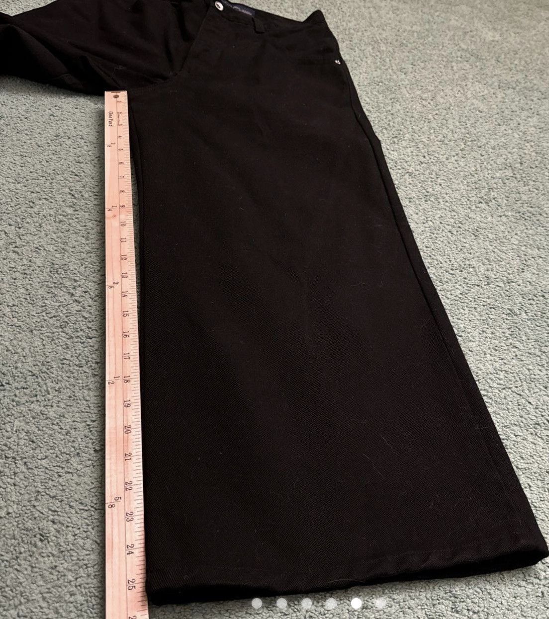 JNCO Black Solo Brand Jeans Size US 30 / EU 46 - 8 Thumbnail