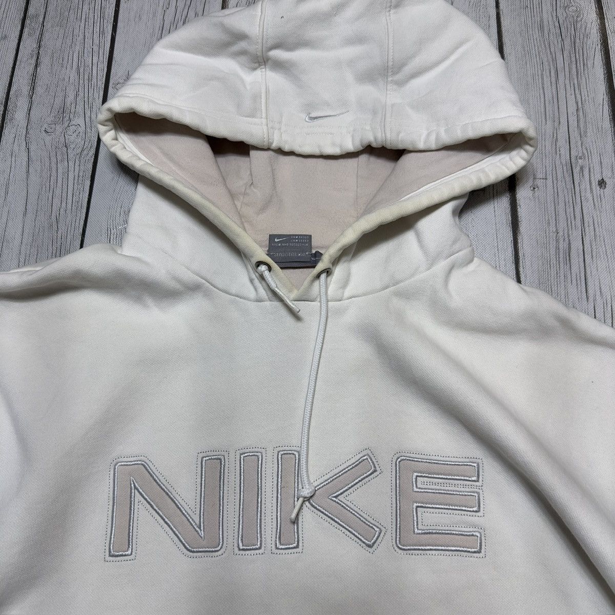 Nike × Vintage Vintage Nike hoodie Size US XL / EU 56 / 4 - 3 Thumbnail