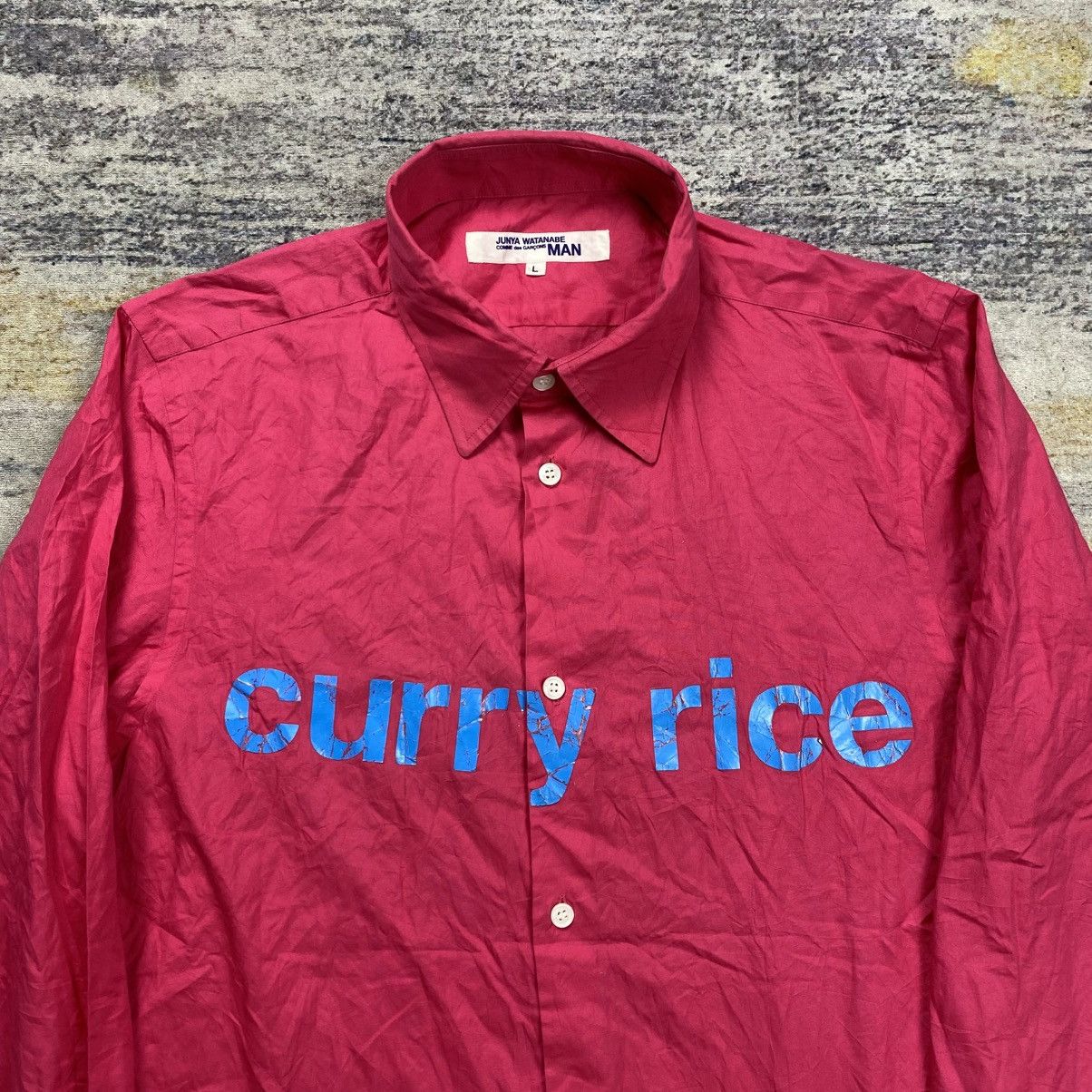 Comme des Garcons × Junya Watanabe Junya watanabe comme des garcons curry rice button shirt Size US L / EU 52-54 / 3 - 2 Thumbnail