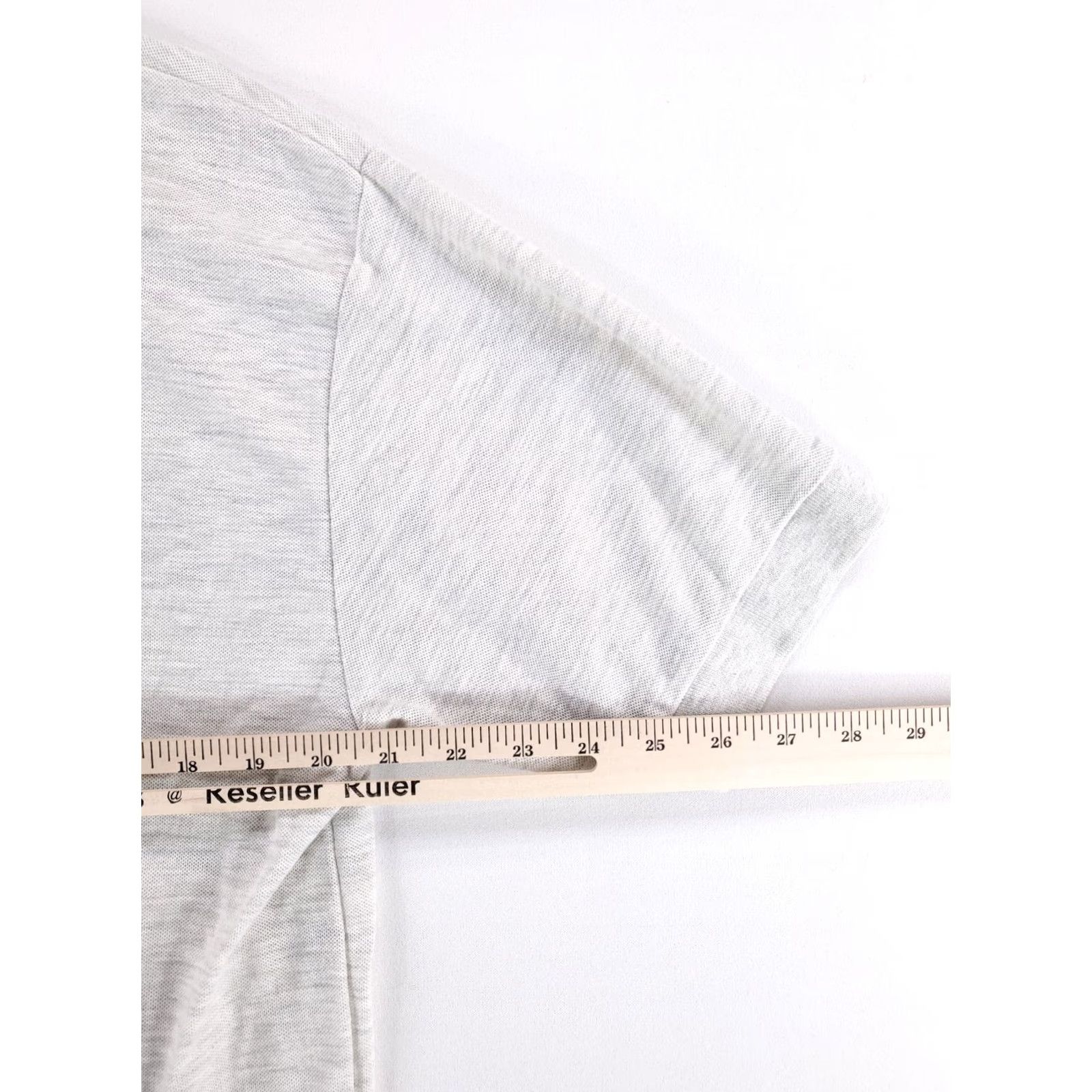 Levi's VINTAGE Levi's Polo Shirt Men's L White Gray Short Sleeve 90s Shirt Size US L / EU 52-54 / 3 - 6 Thumbnail
