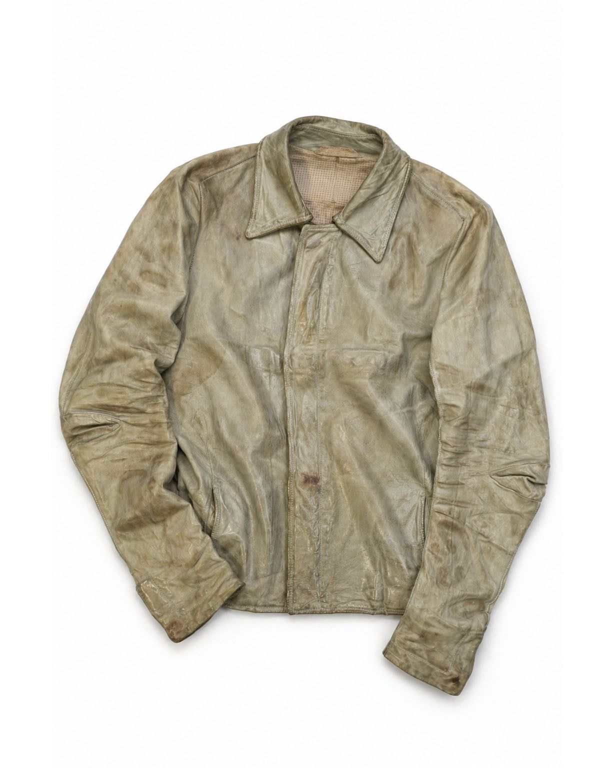 Carol Christian Poell SS98 Pig Skin Leather Jacket | Grailed